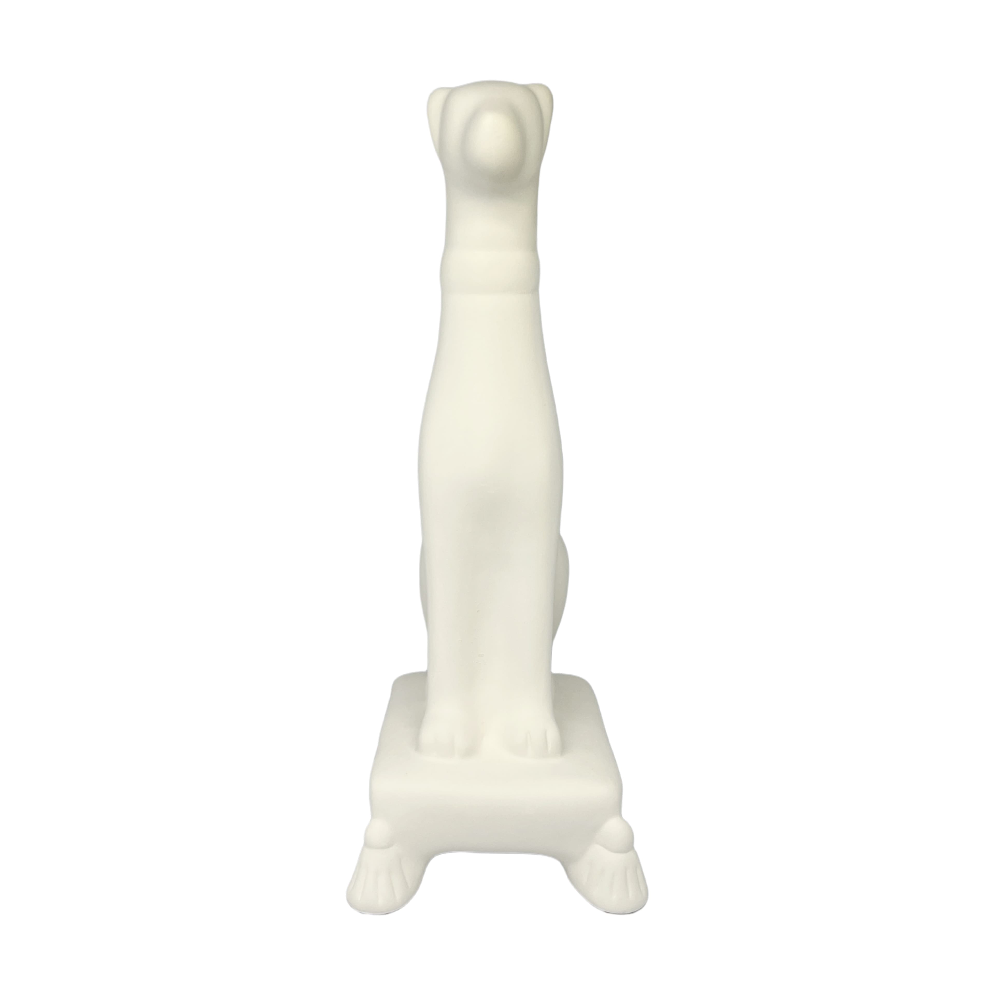 Jonathan Adler x Michaels 14" DIY Ceramic Greyhound Statue