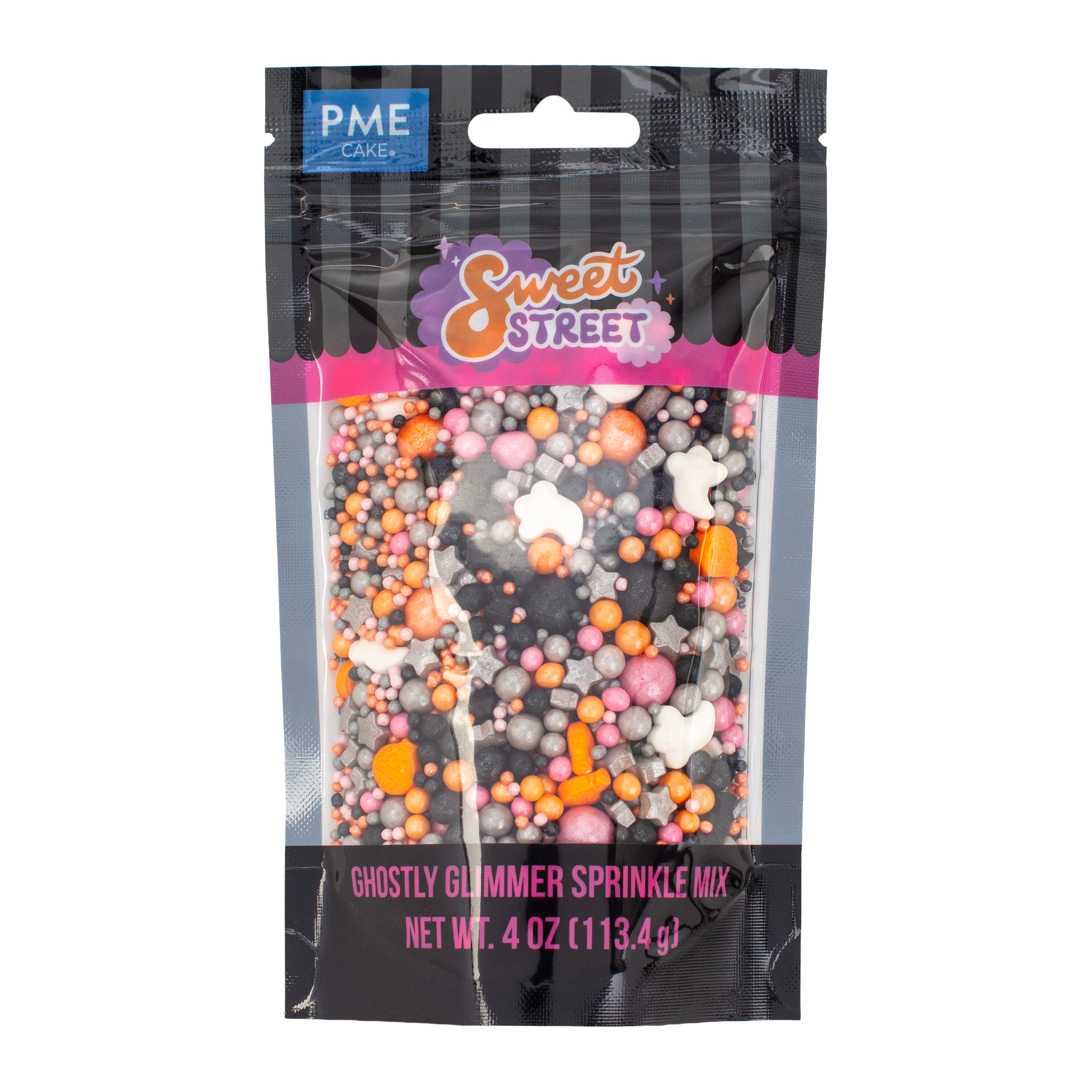 PME Cake Sweet Street® Ghostly Glimmer Sprinkle Mix