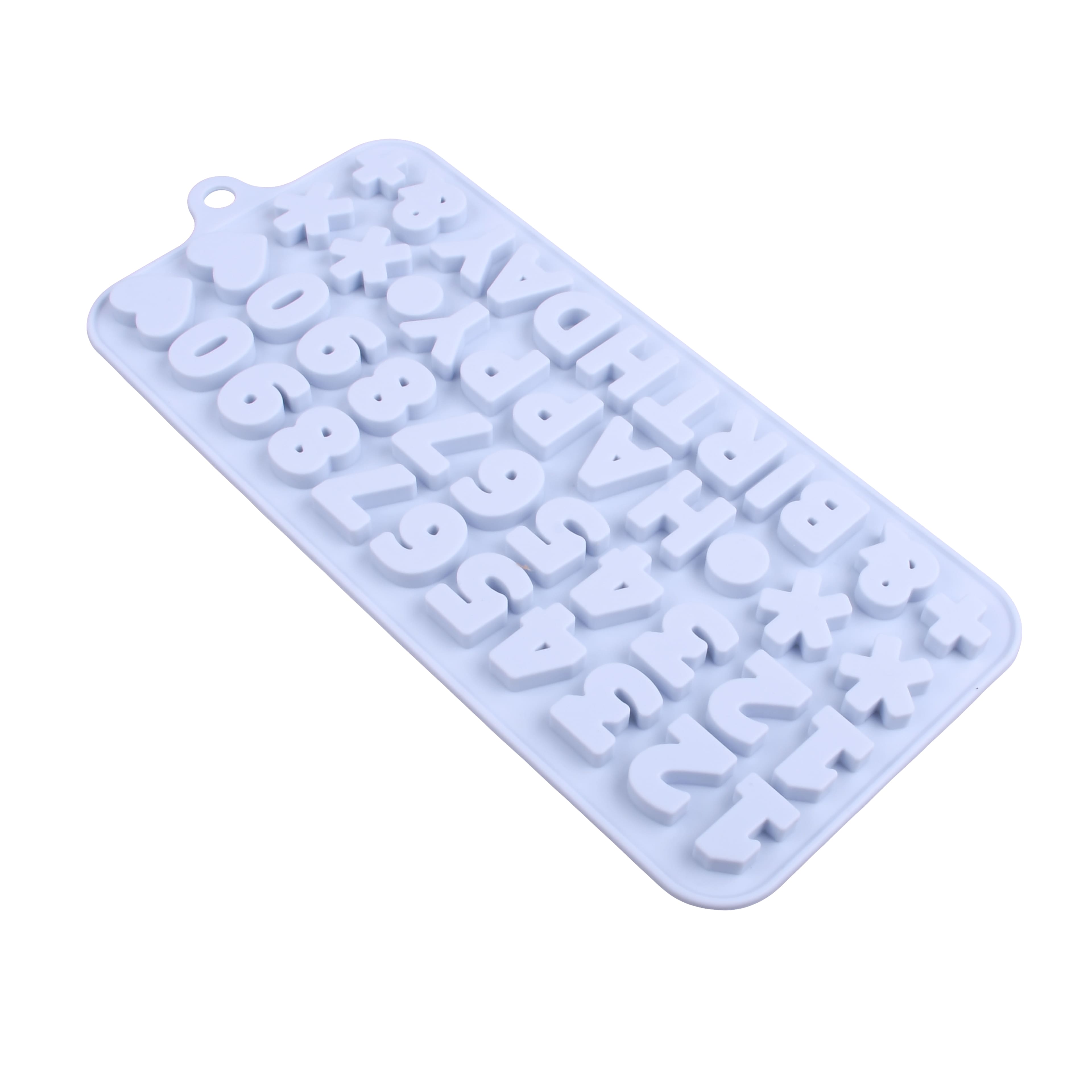 Birthday Numbers  Silicone Candy Mold by Makery™