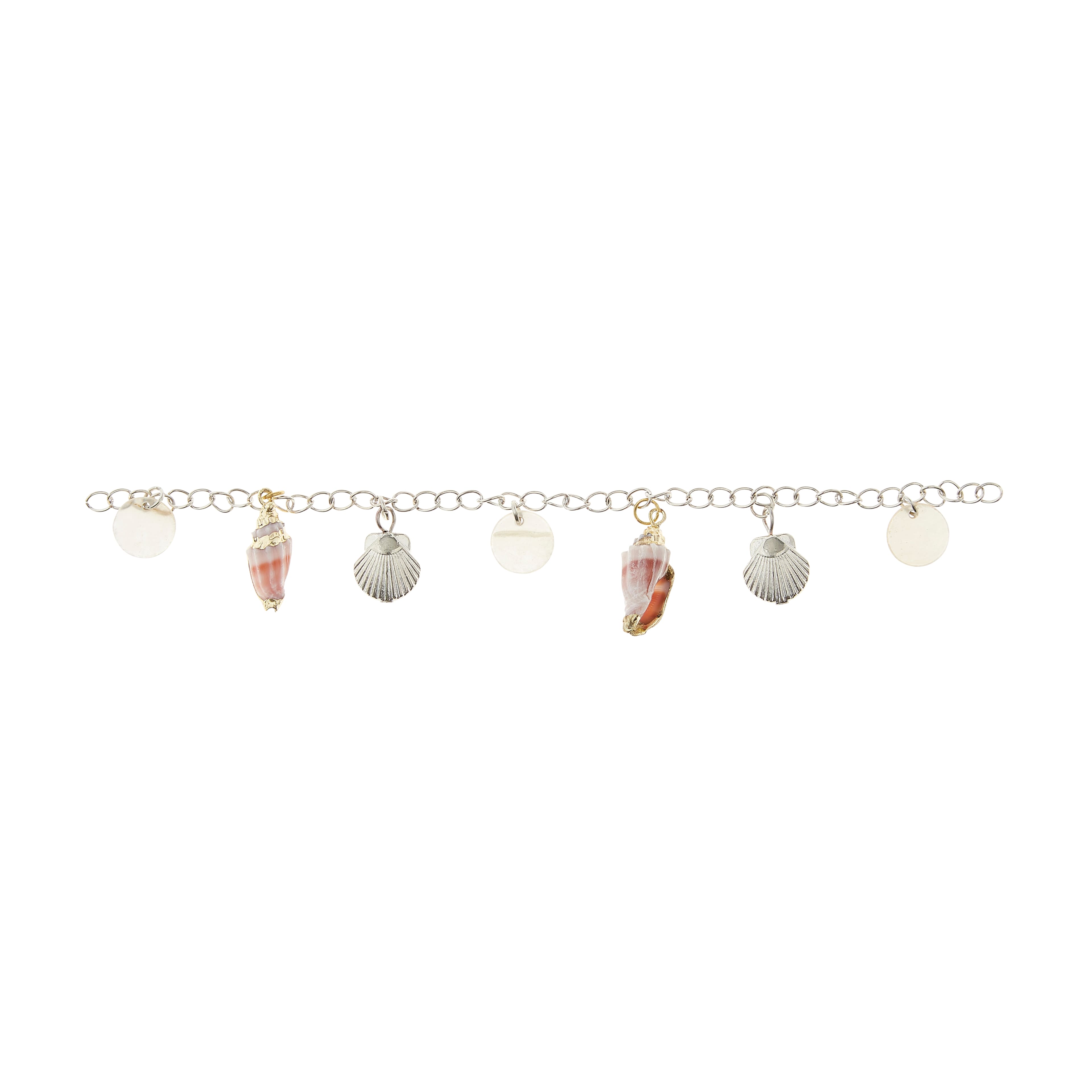 12 Packs: 7 ct. (84 total) Assorted Metal Shell Beads by Bead Landing™
