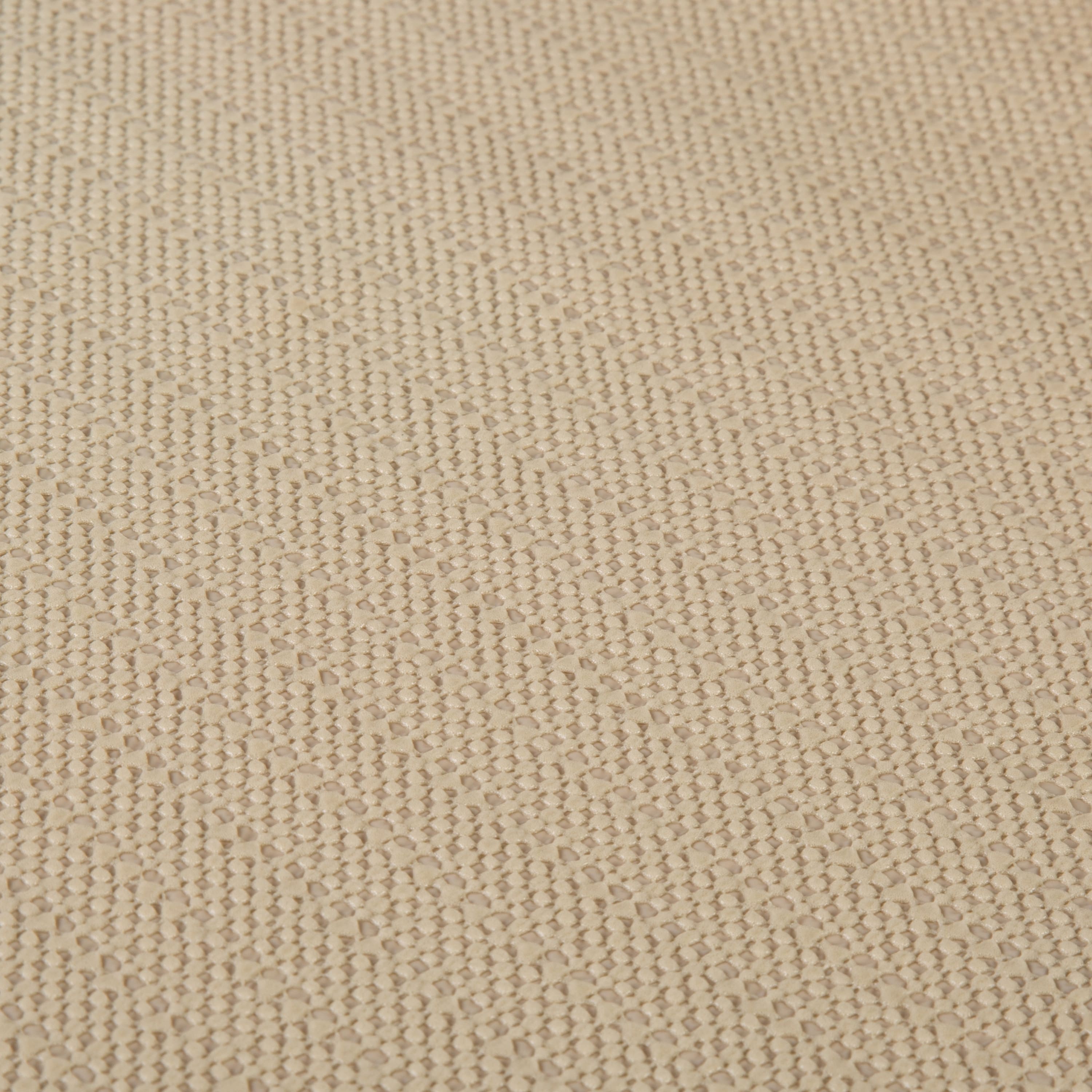 Simplify 17.5ft. Taupe Smooth Surface Shelf Liner