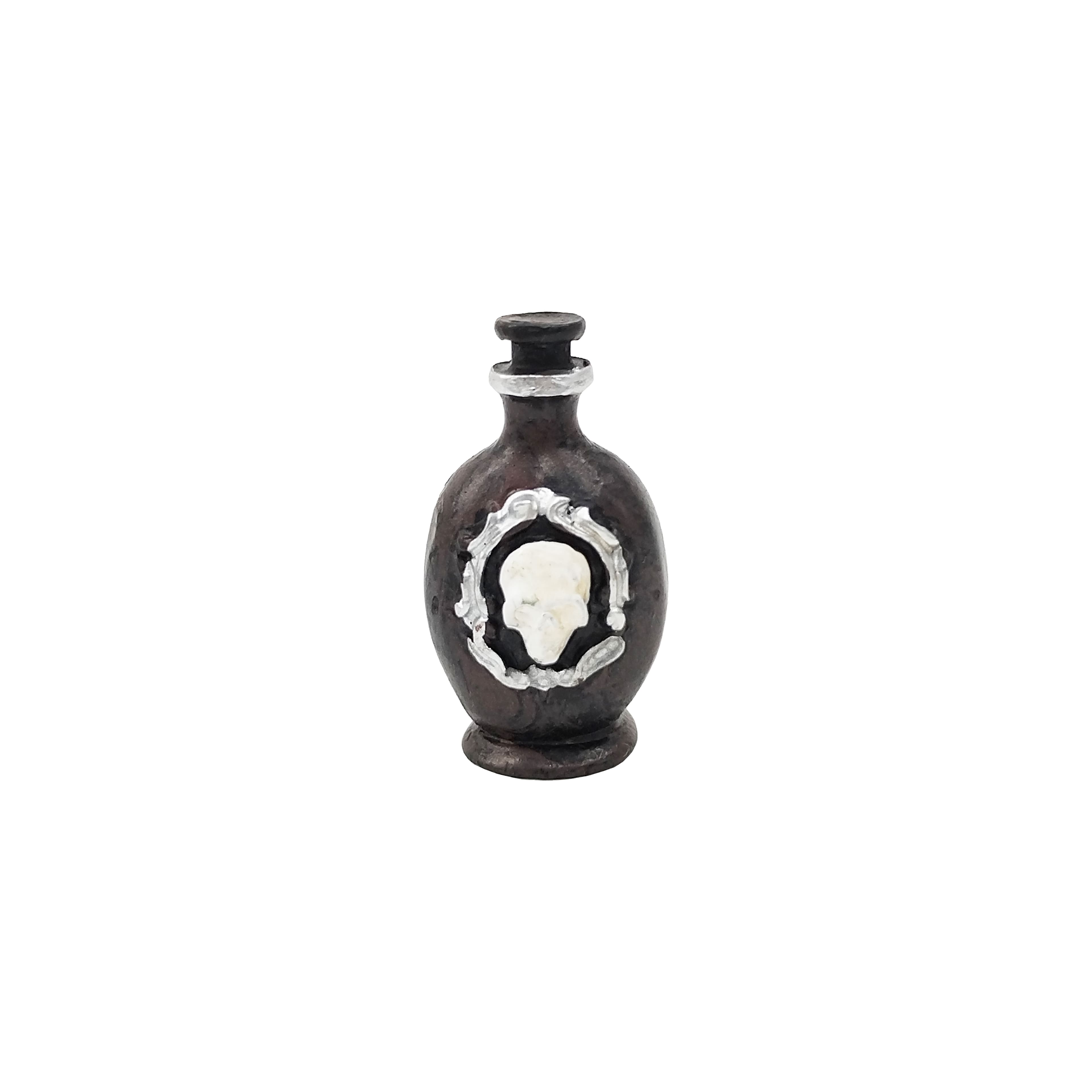 Mini Black & White Skull Potion Bottle Set by Ashland®
