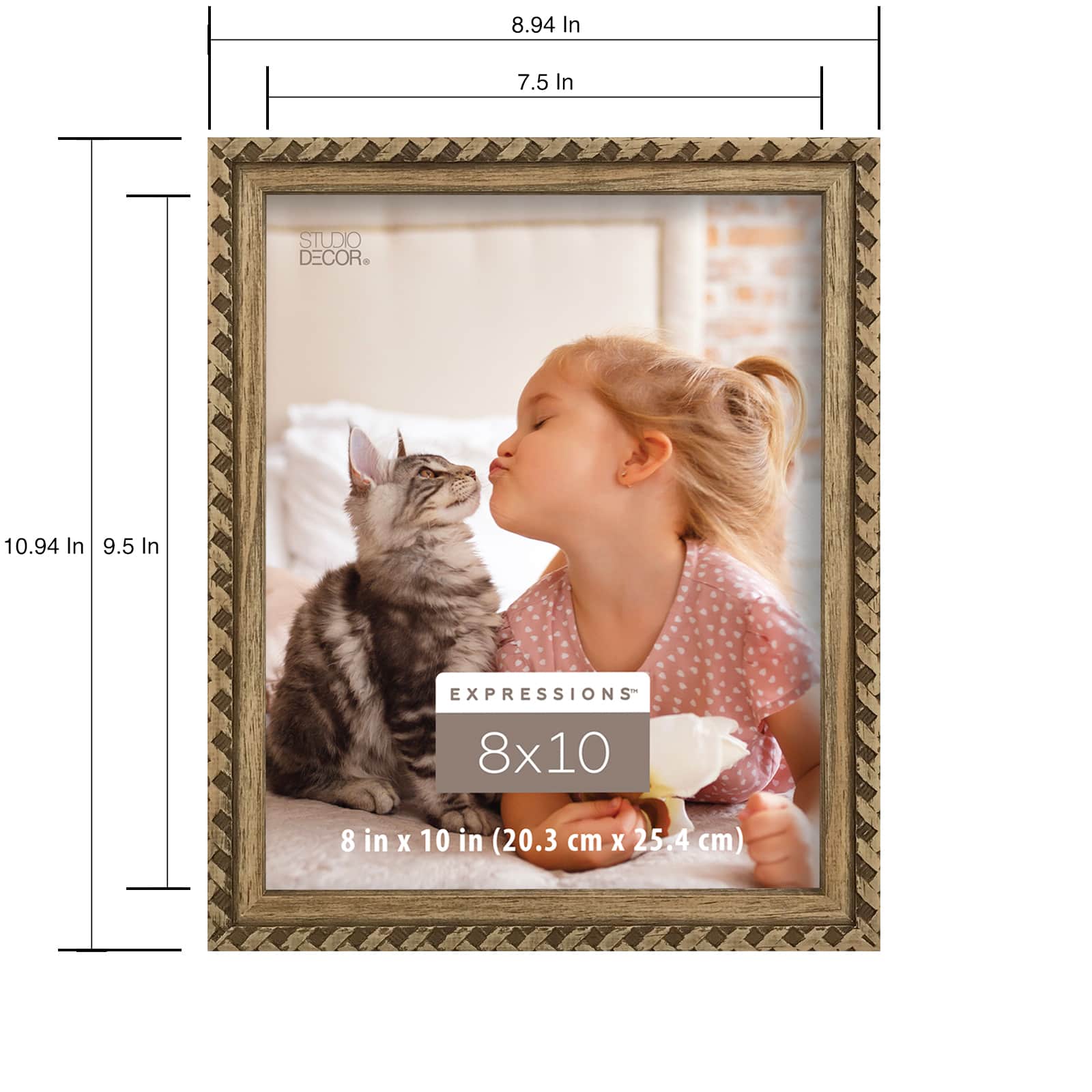 12 Pack: Natural Paisley 8" x 10" Frame, Expressions™ by Studio Décor®