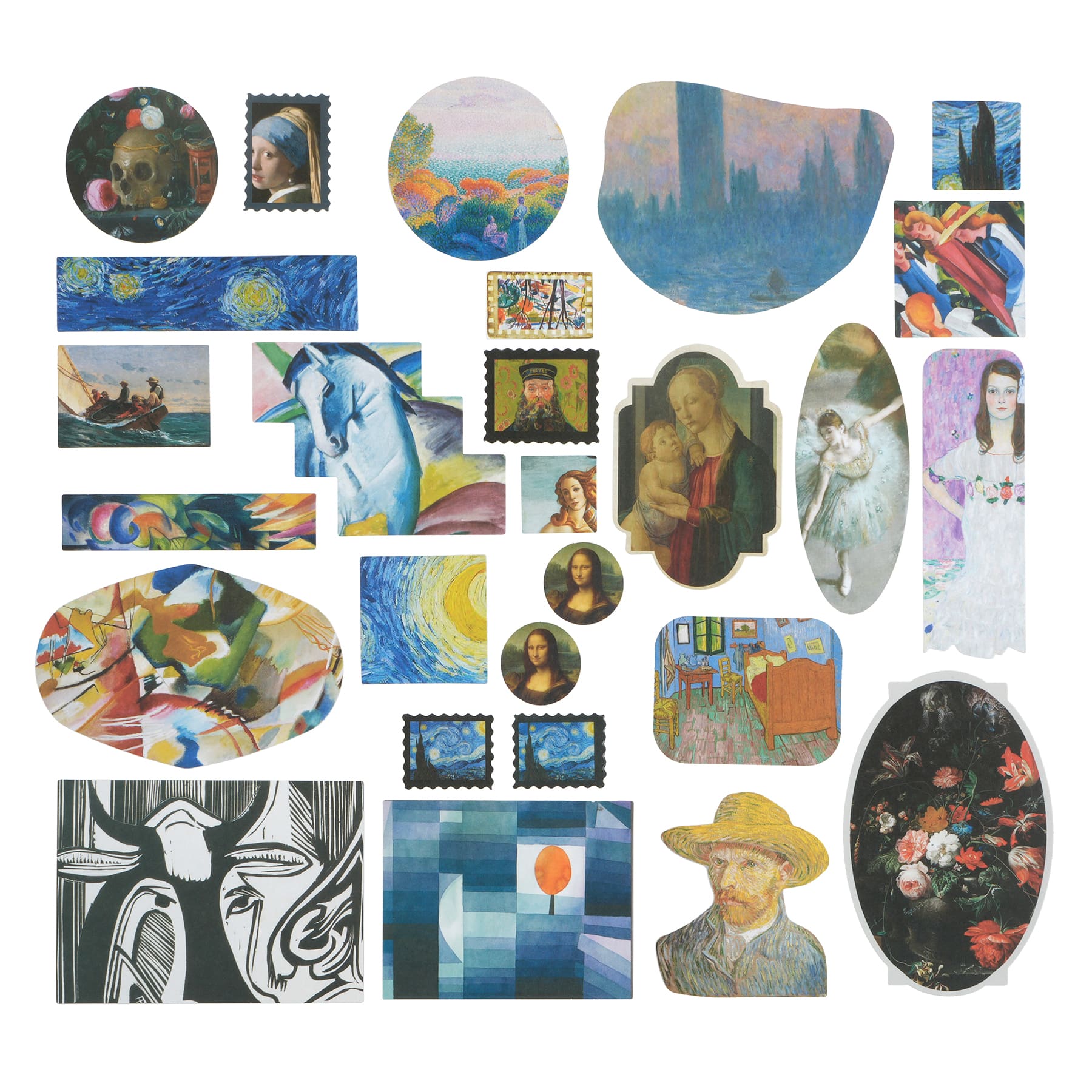 12 Pack: Famous Art Ephemera by Recollections™