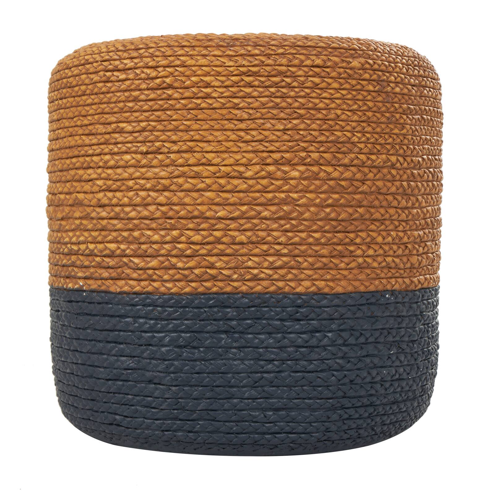 Brown Magnesium Oxide Two-Toned Garden Stool