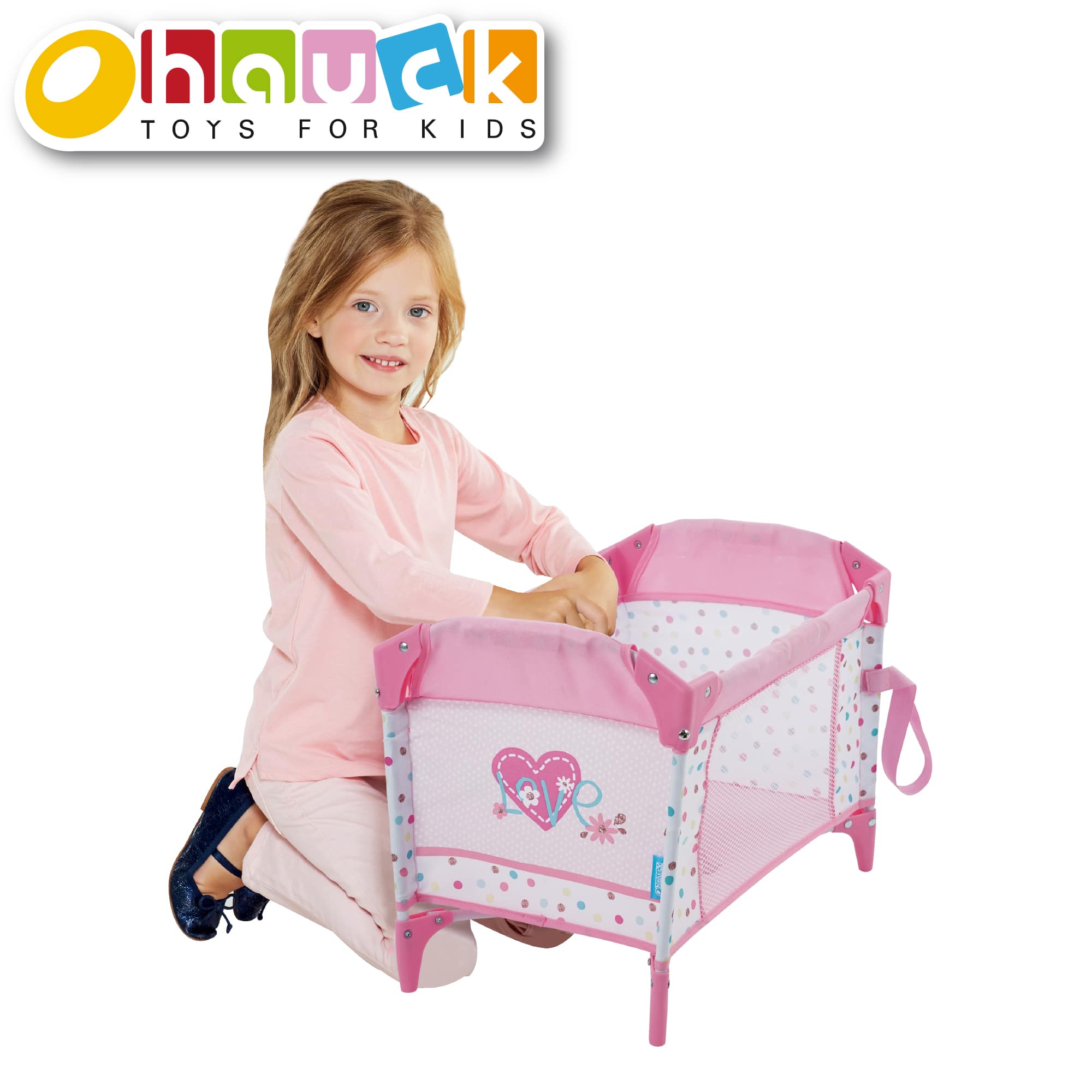 Hauck Love Heart Doll Pack & Play Yard