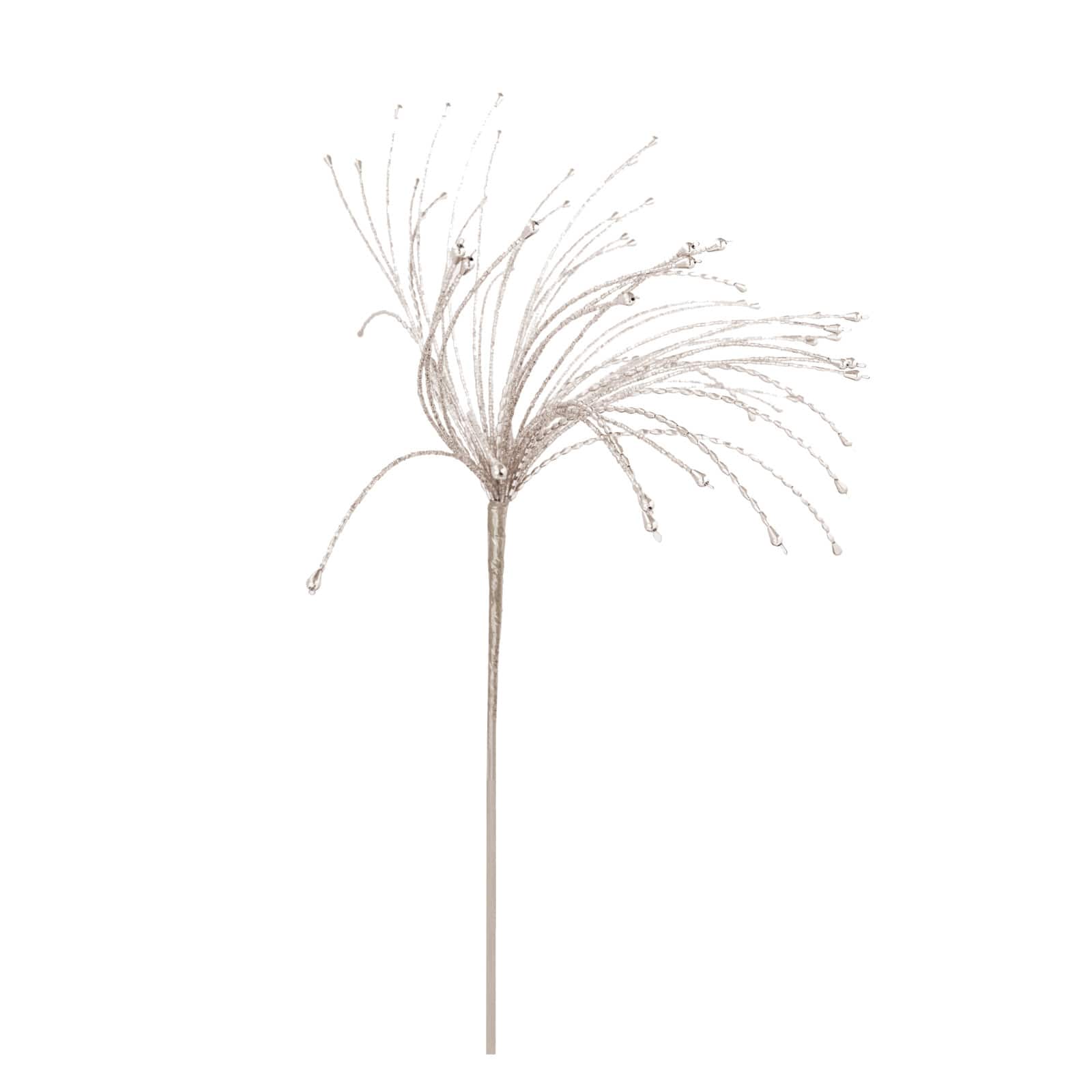 Hello Honey® 22" Silver Beaded Spray