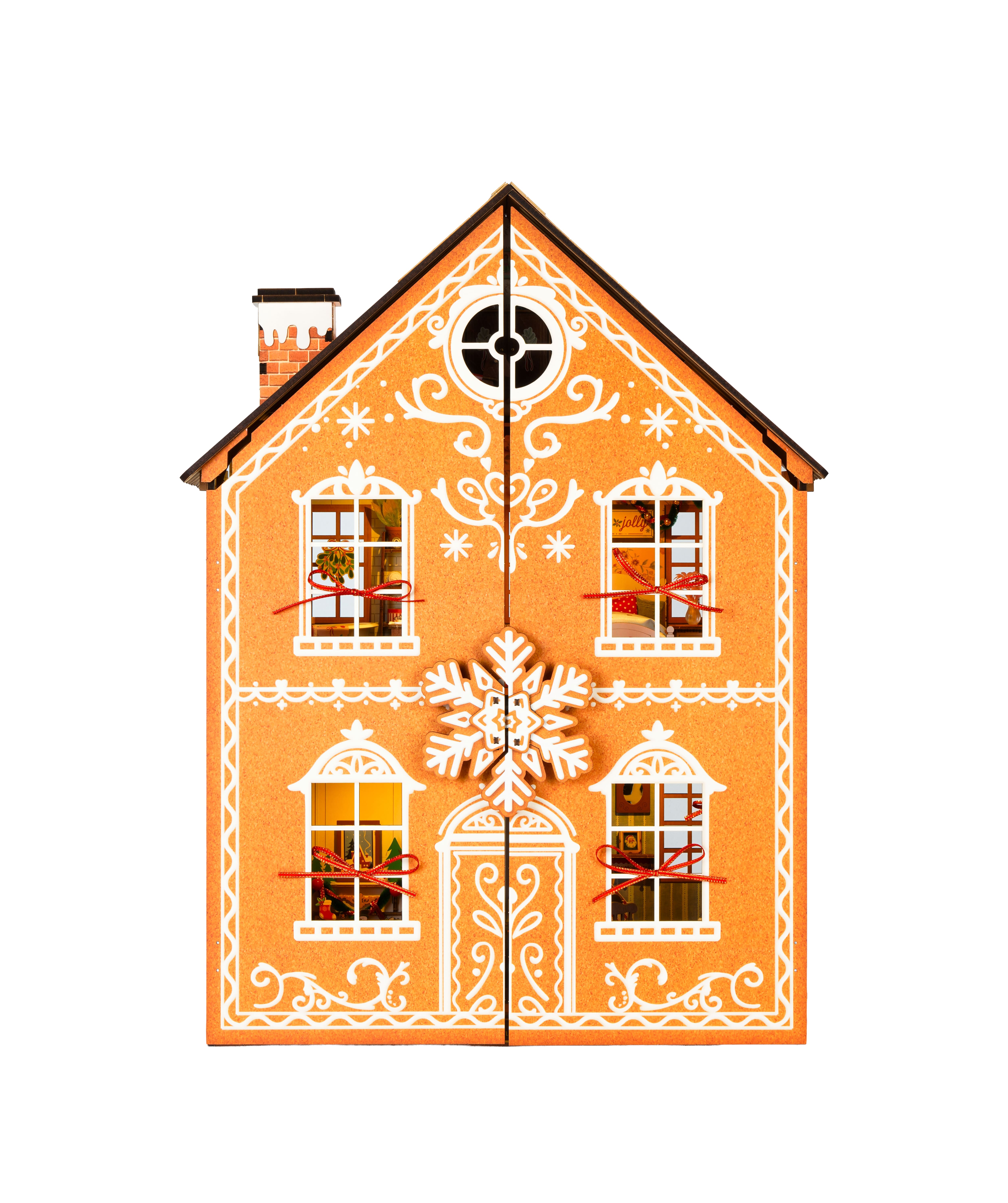 Michaels, Miniature Light-Up Gingerbread House Diorama Kit by Make Market® – Category: Christmas Miniatures