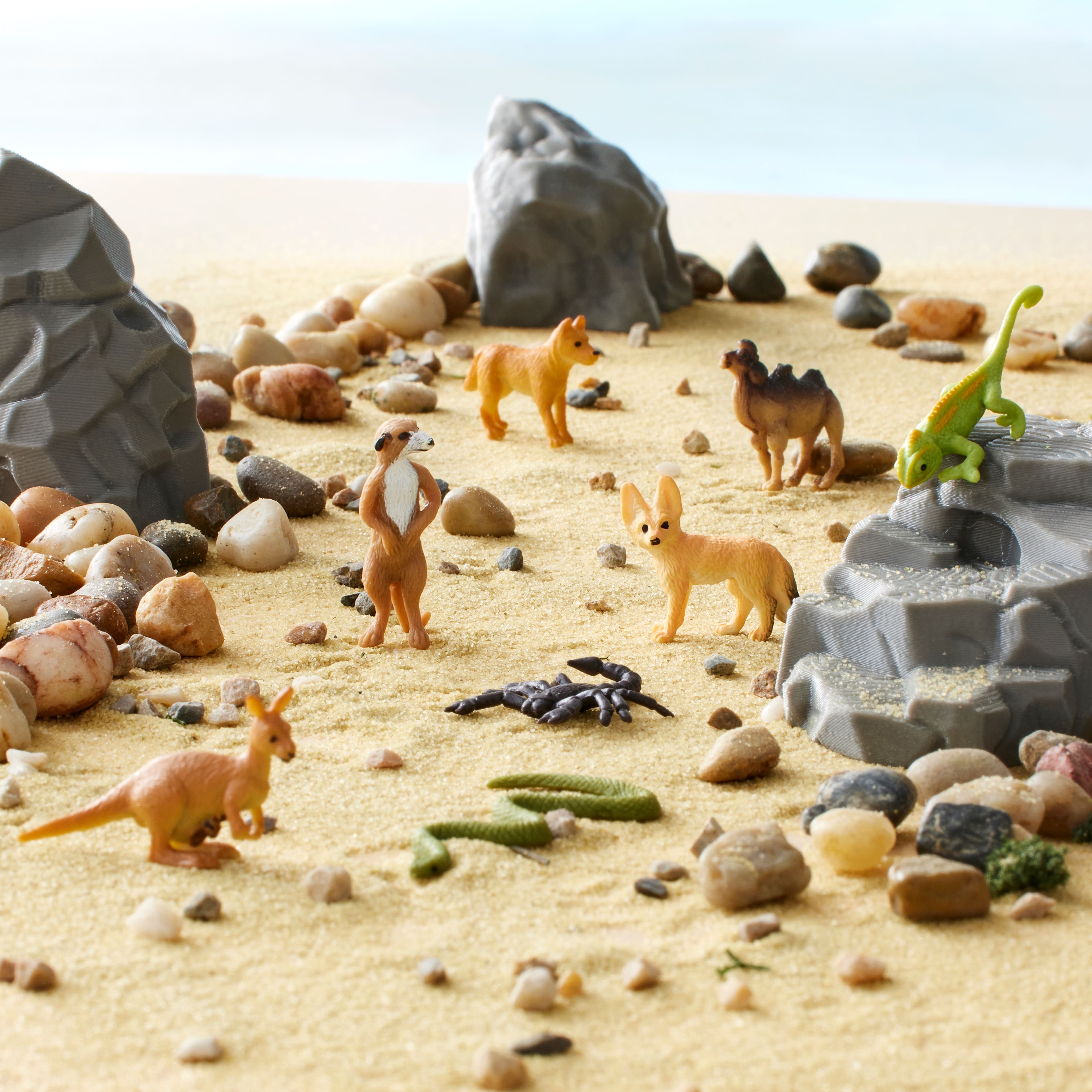 10 Pack: Safari Ltd® Good Luck Minis® Desert Fun Pack