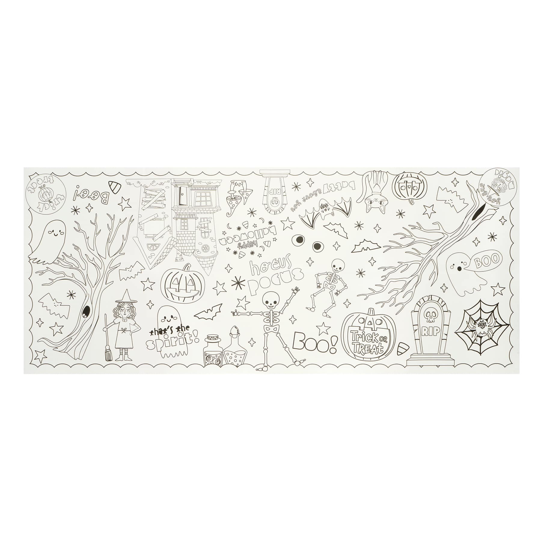 Michaels, Halloween Color Your Own Skeleton Color-in Poster by Creatology™ – Category: Kids Halloween Crafts
