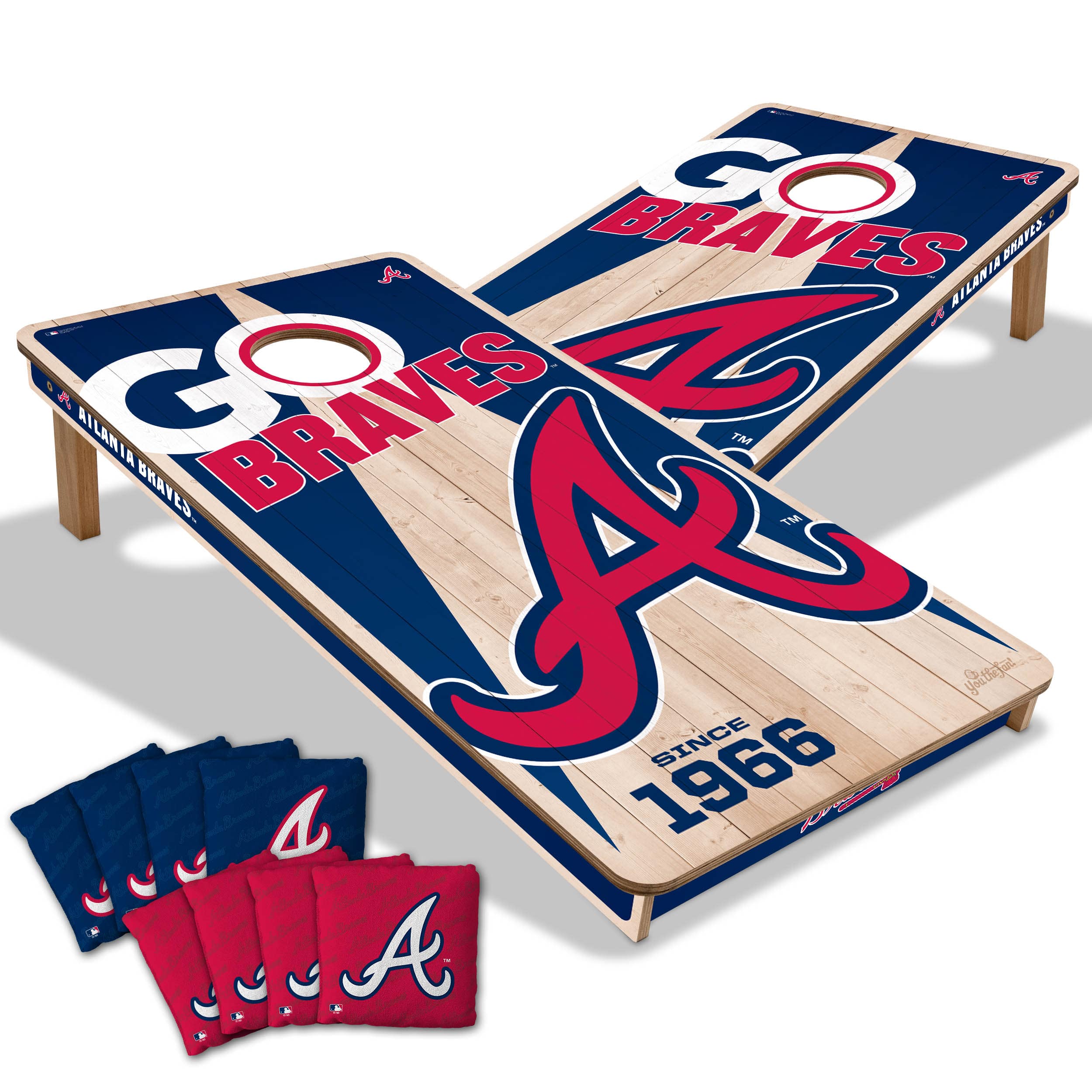 MLB 2ft. x 4ft. Cornhole Game