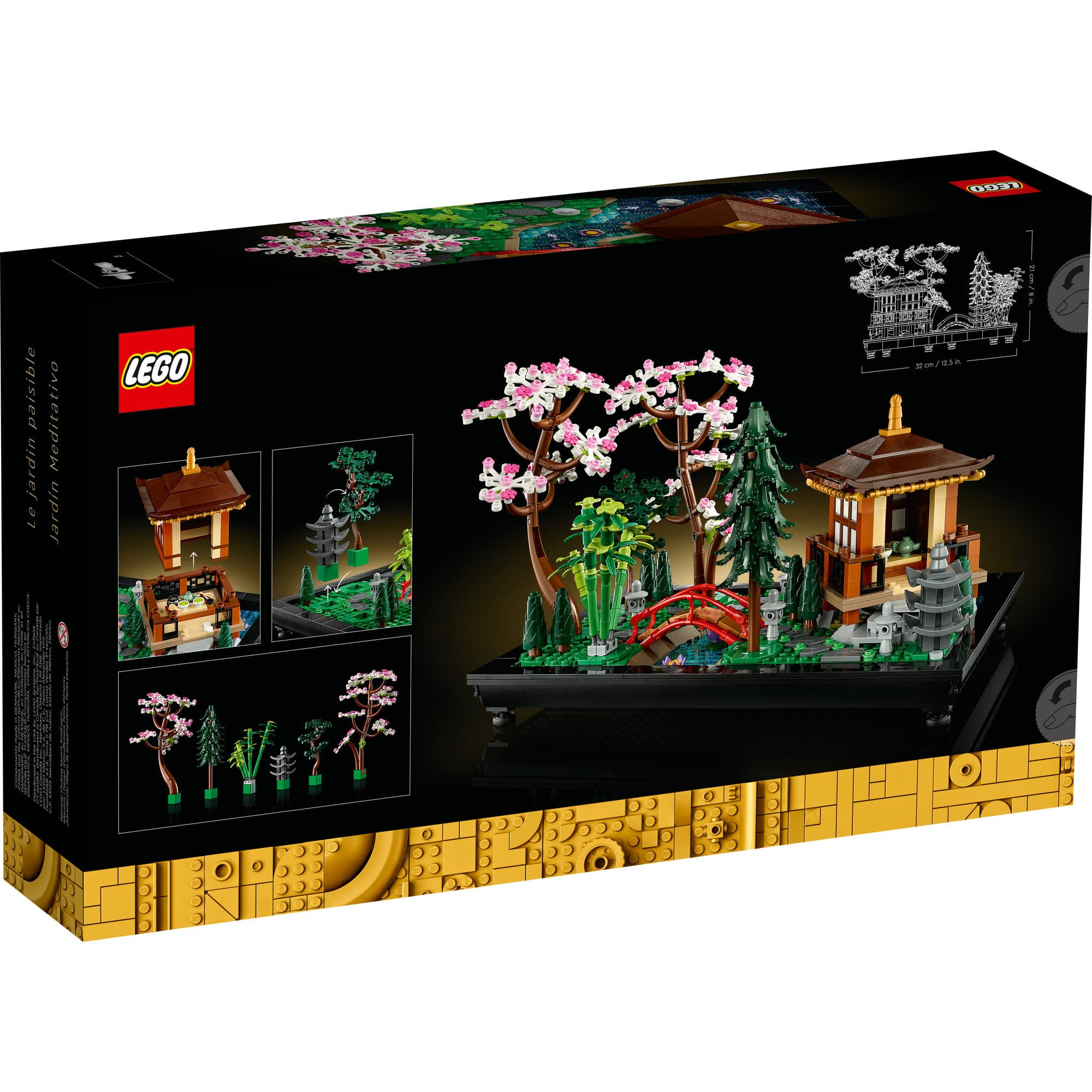 LEGO® Icons Tranquil Garden 10315 Building Kit for Adults (1,363 Pieces)