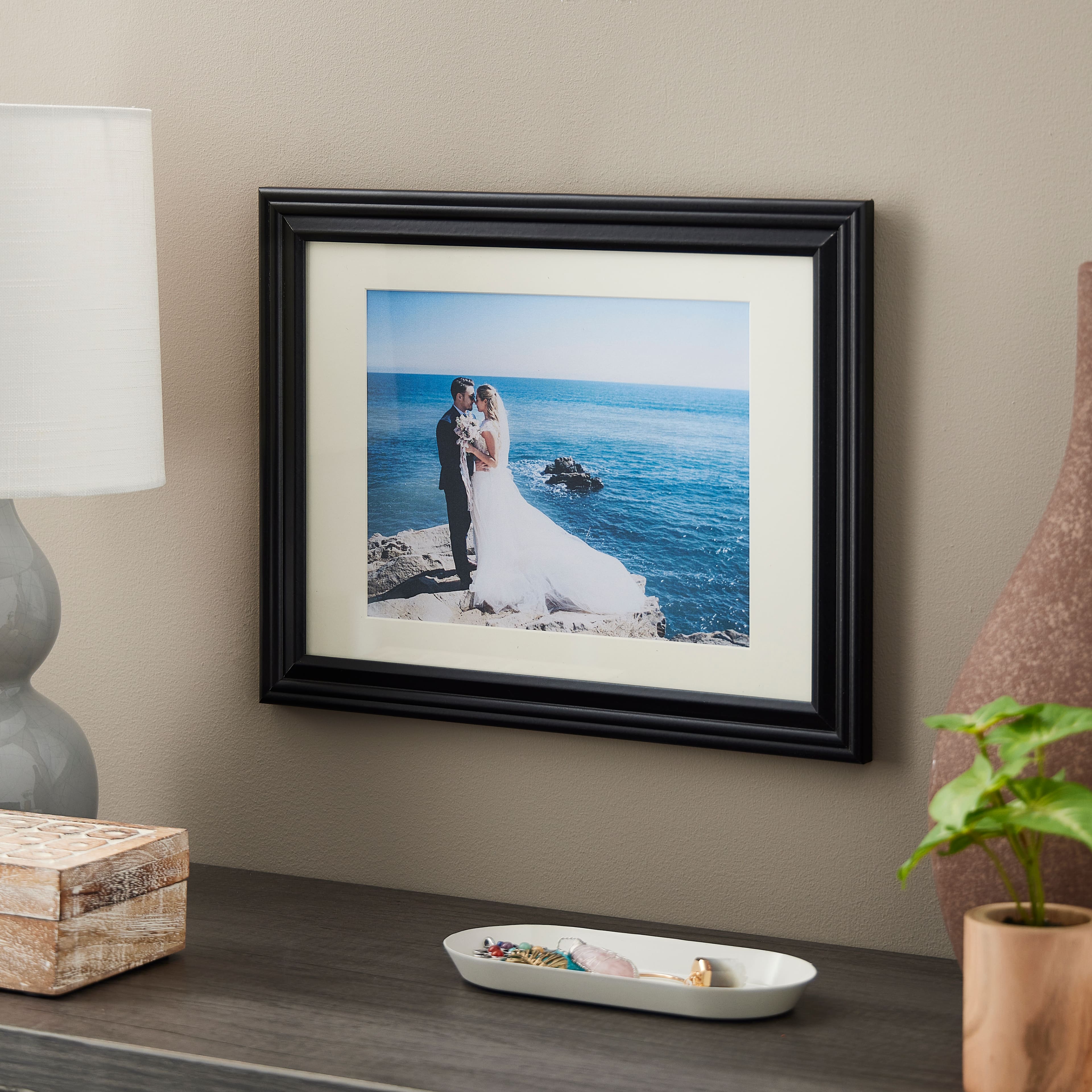 Lifestyles™ Black Frame With Mat by Studio Décor®