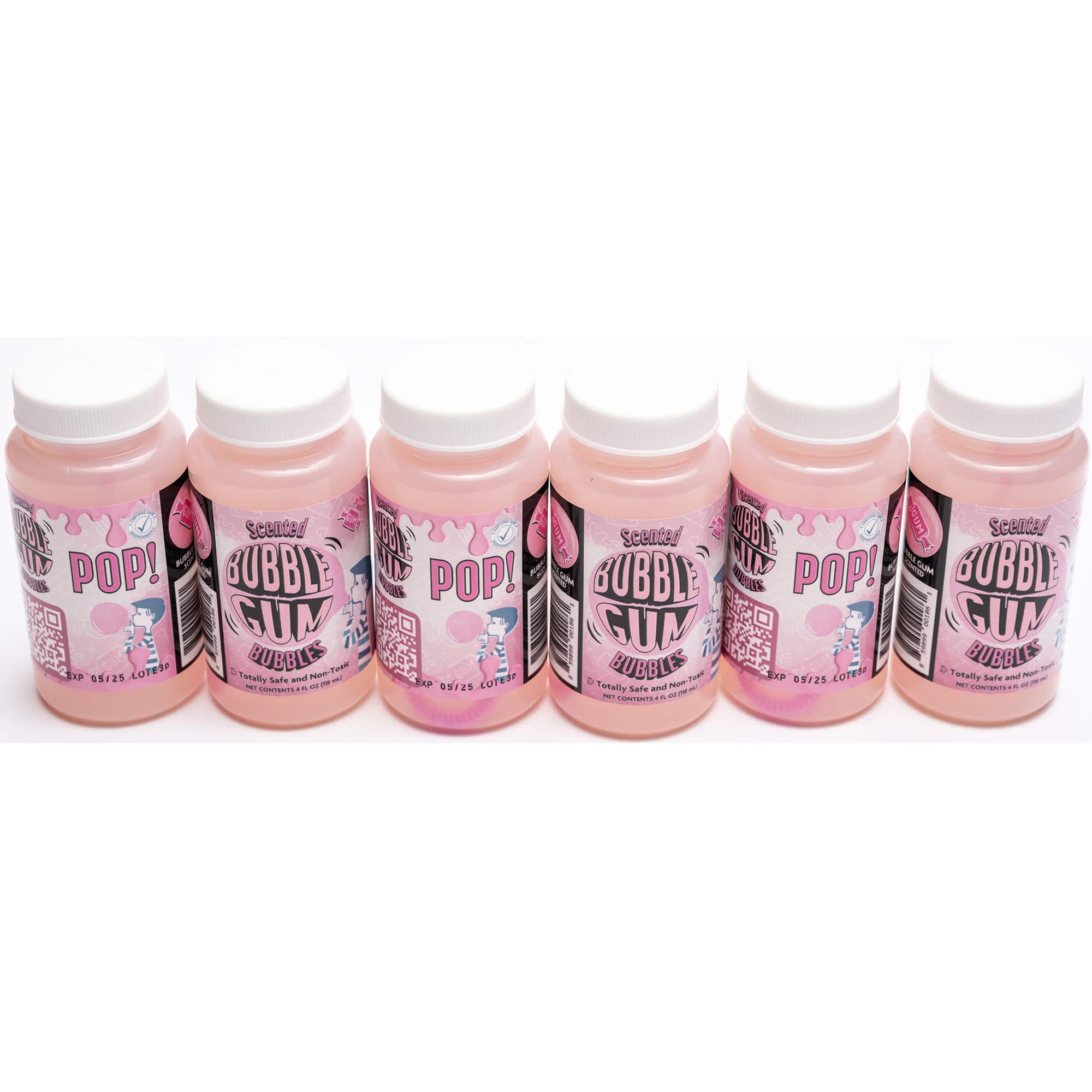 Atomic Bubbles 4oz. Bubble Love Bubblegum Scented Bubbles