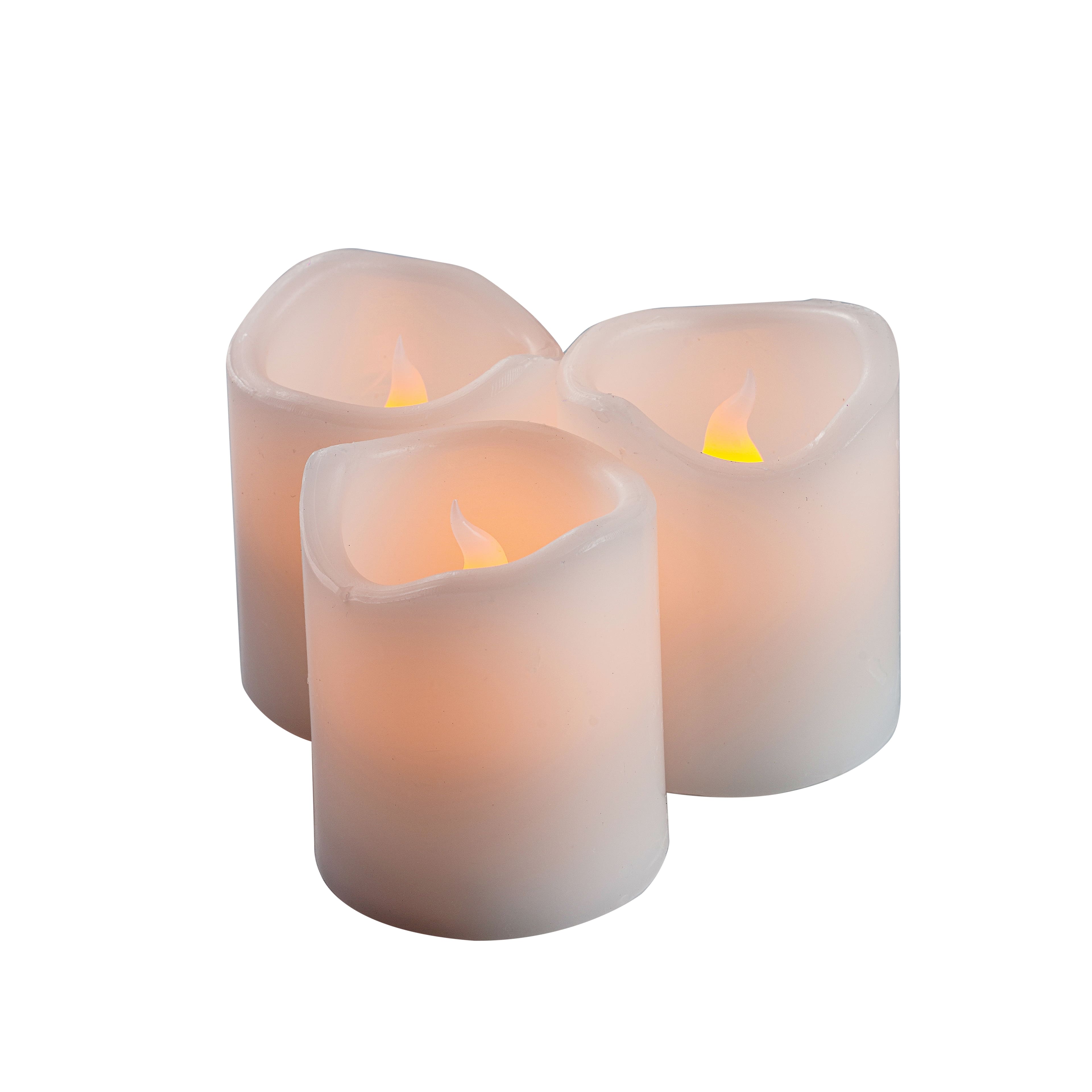 12 Packs: 3 ct. (36 total) White LED Votive Candles by Ashland®
