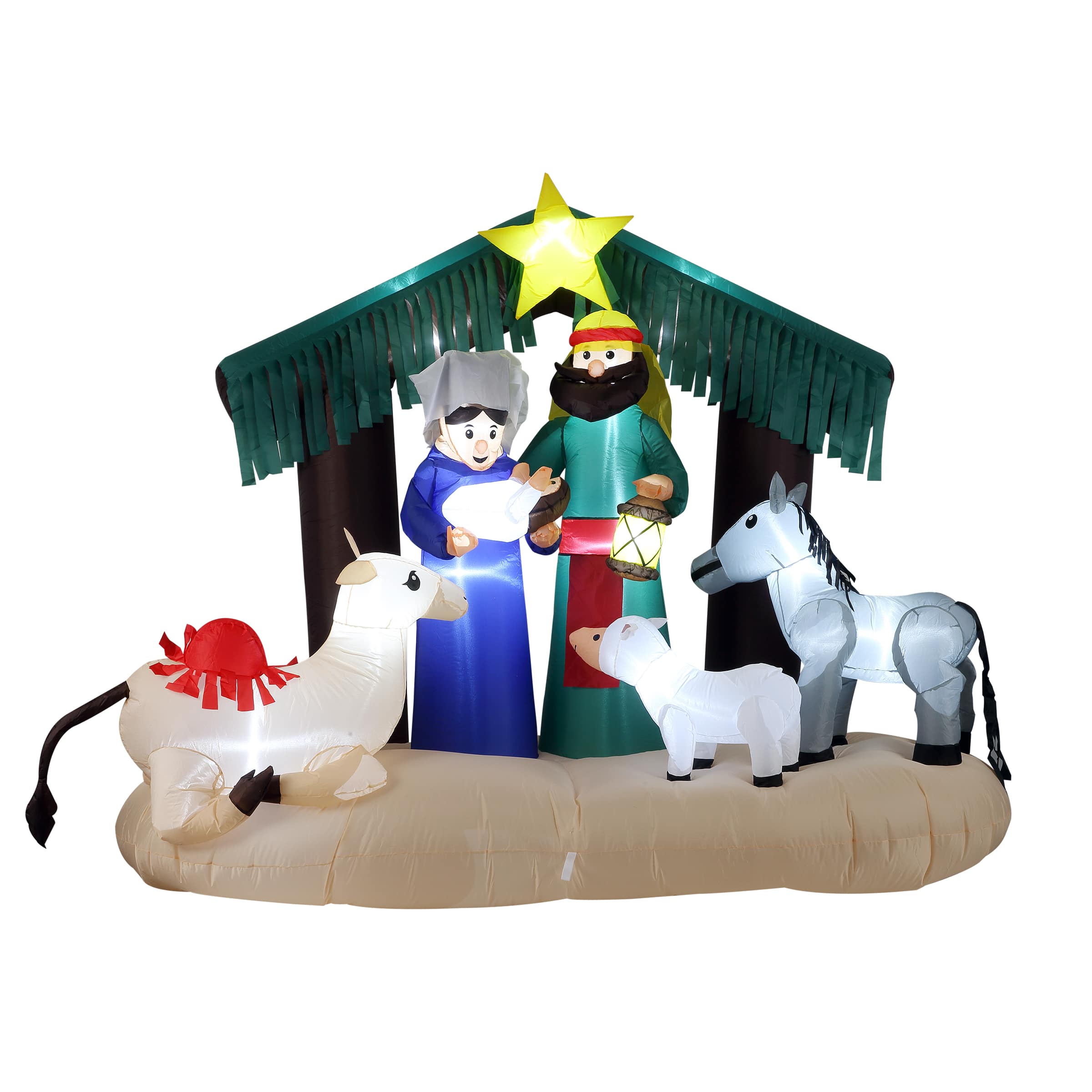6.5ft. Inflatable Nativity Scene
