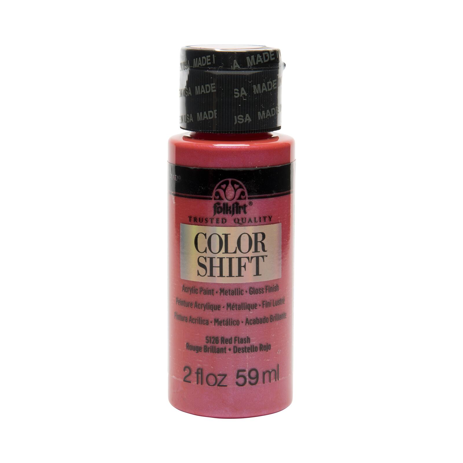 12 Pack: FolkArt® Color Shift™ Gloss Finish Metallic Acrylic Paint