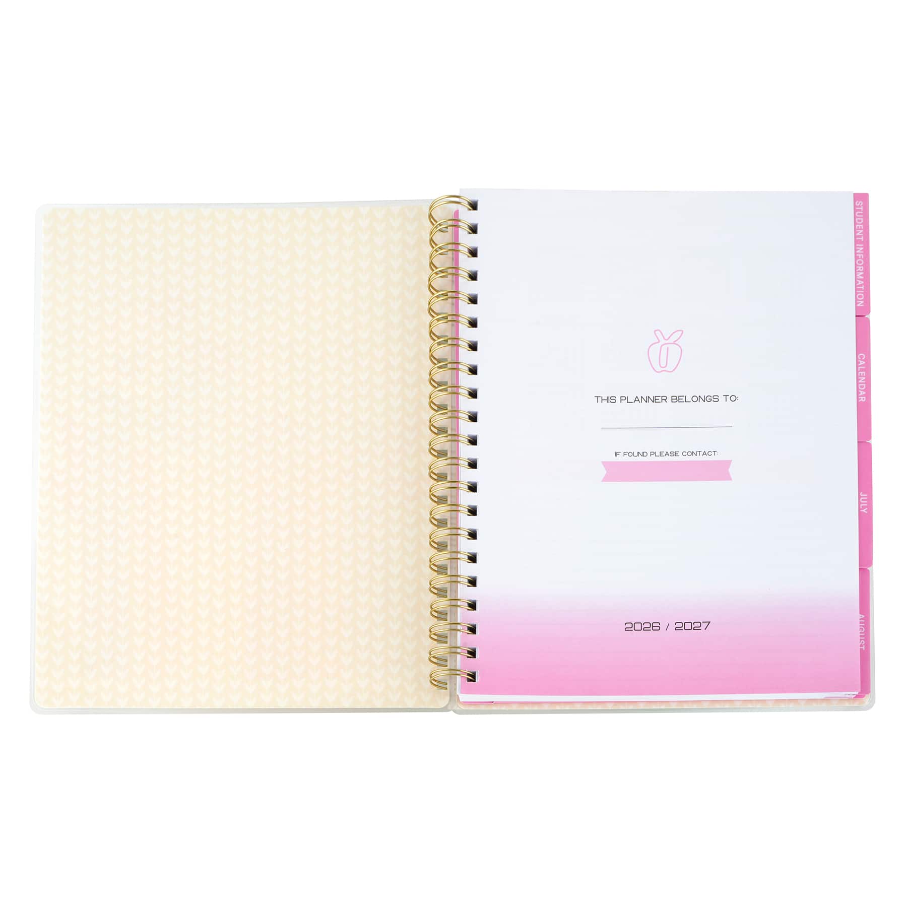 Back to School 9" x 11" 2026-2027 Wire Bound Teacher Planner by Recollections™