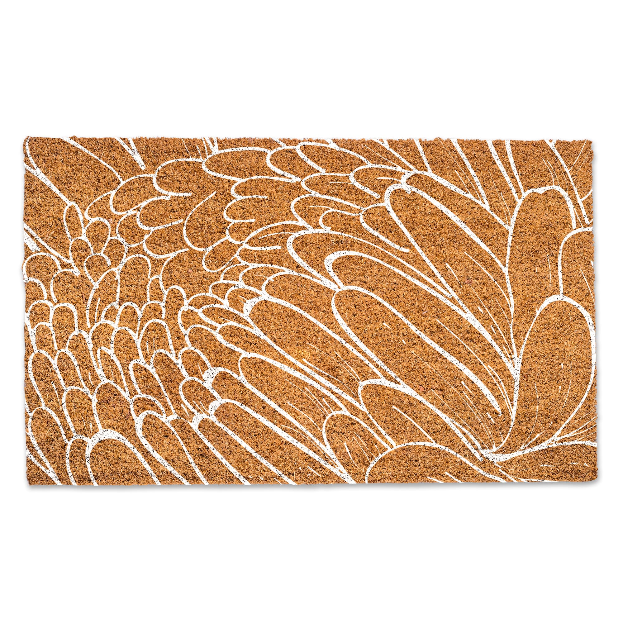 Floral Etching Doormat