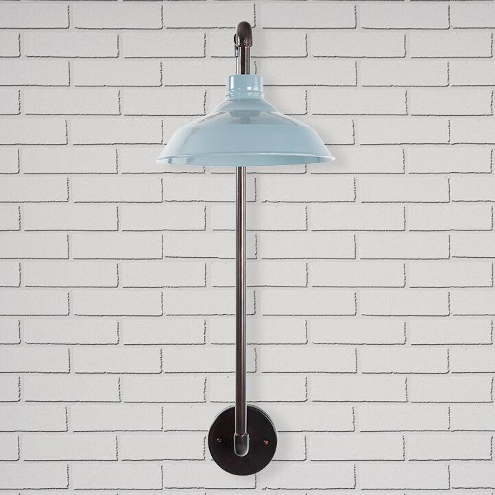 Hello Honey® 33" Metal Wall Sconce with Round Shade