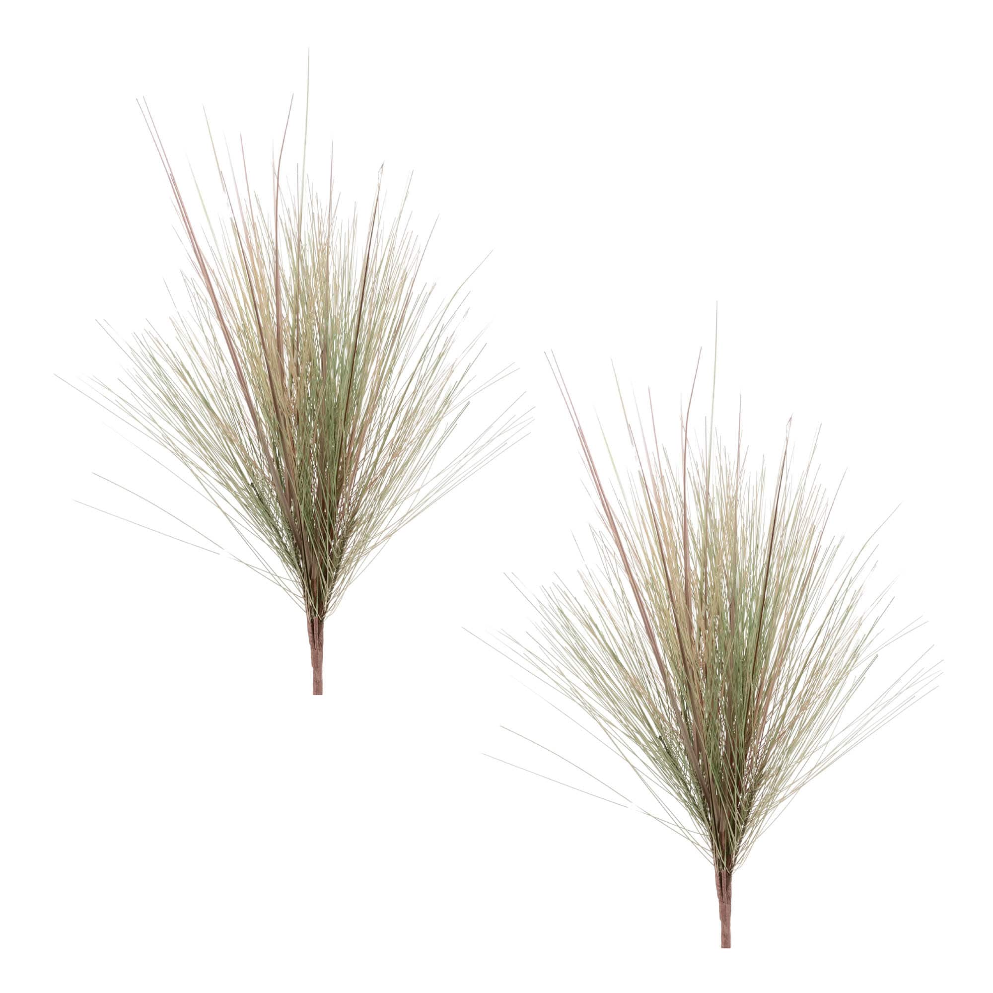 Michaels, Melrose 33" Faux Grass Foliage Bushes, 2ct. – Category: Bushes