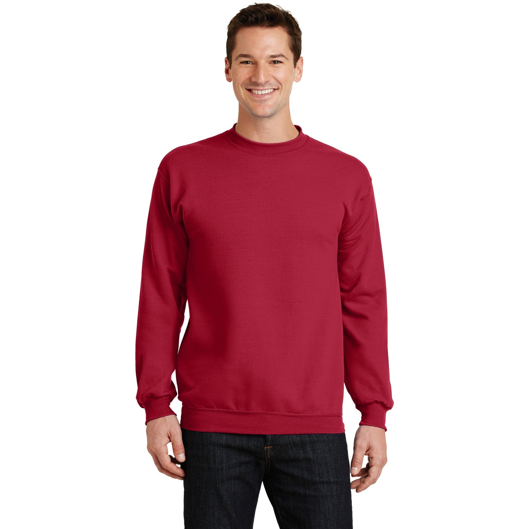 Port & Company® Brights Core Fleece Crewneck Sweatshirt