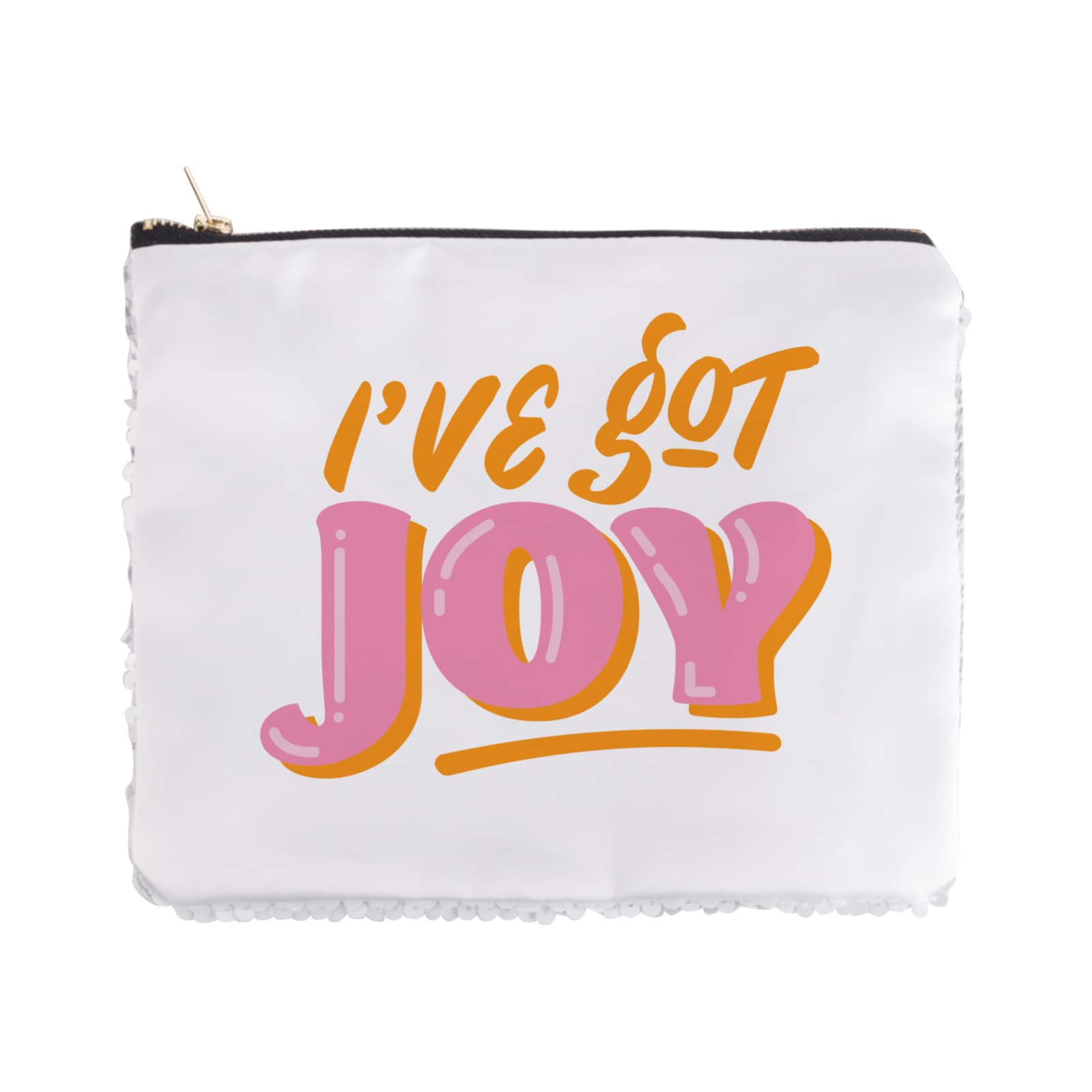Craft Express 2ct. Sublimation Sequin Makeup Bags