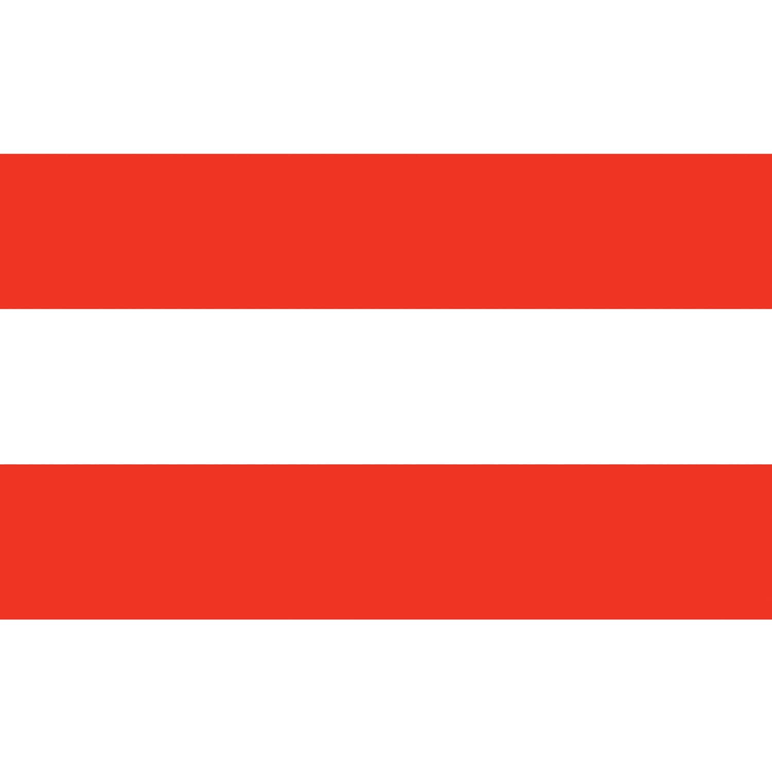 Beistle 4ft. x 30ft. Red & White Patriotic Stripes Backdrop