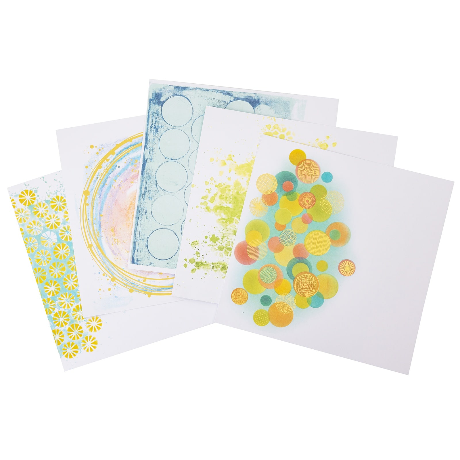 Vicki Boutin Print Shop Painted Backgrounds Mixed Media Paper Pad, 12" x 12"