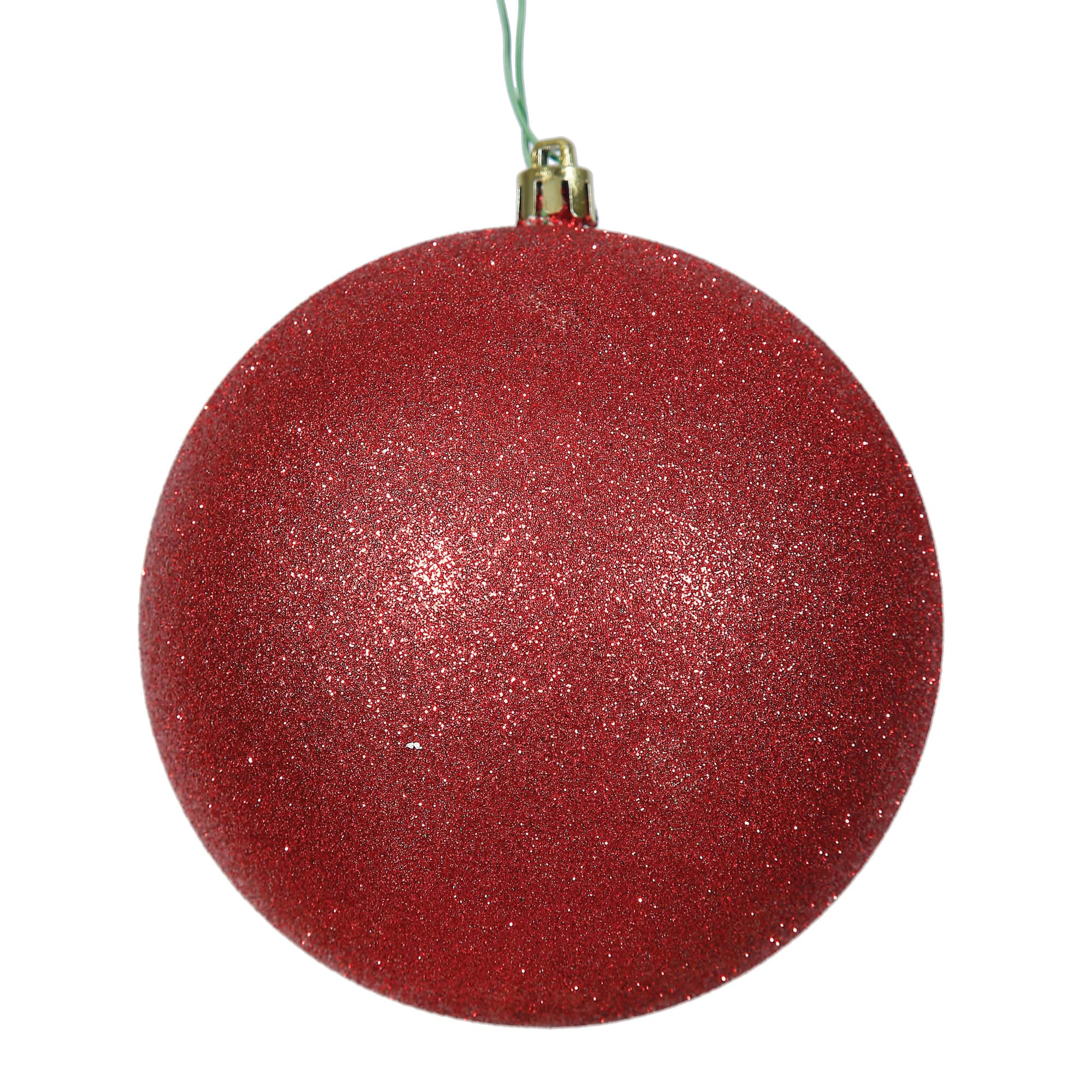 Vickerman 6" Glitter Ball Ornaments