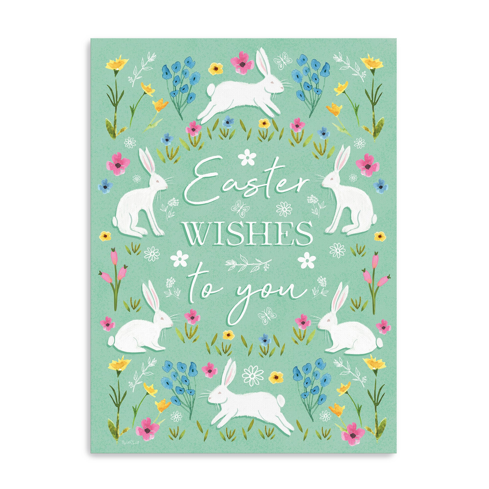 Lumaprints Easter Wishes To You Canvas Giclée Art