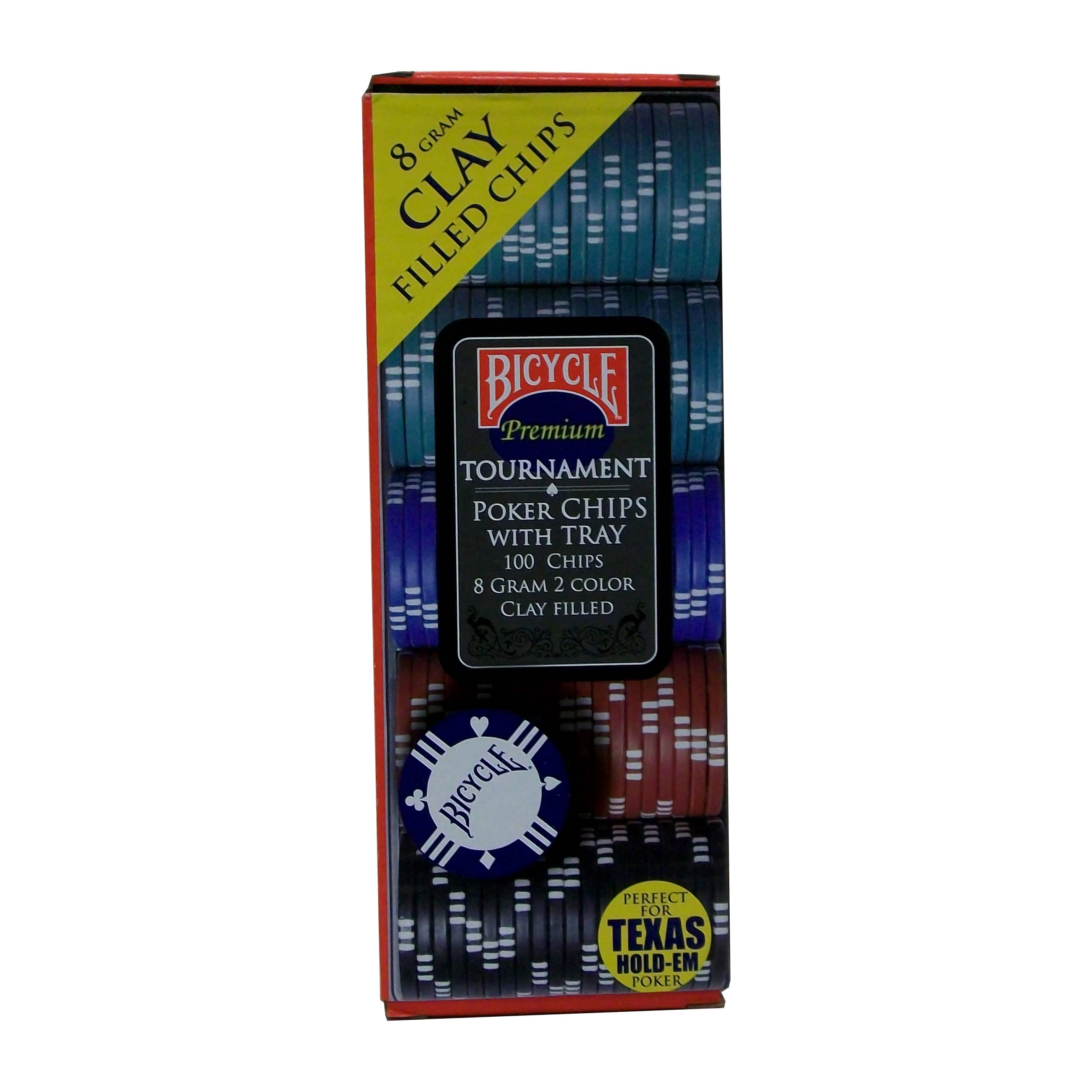 Bicycle Clay Poker Chip Set