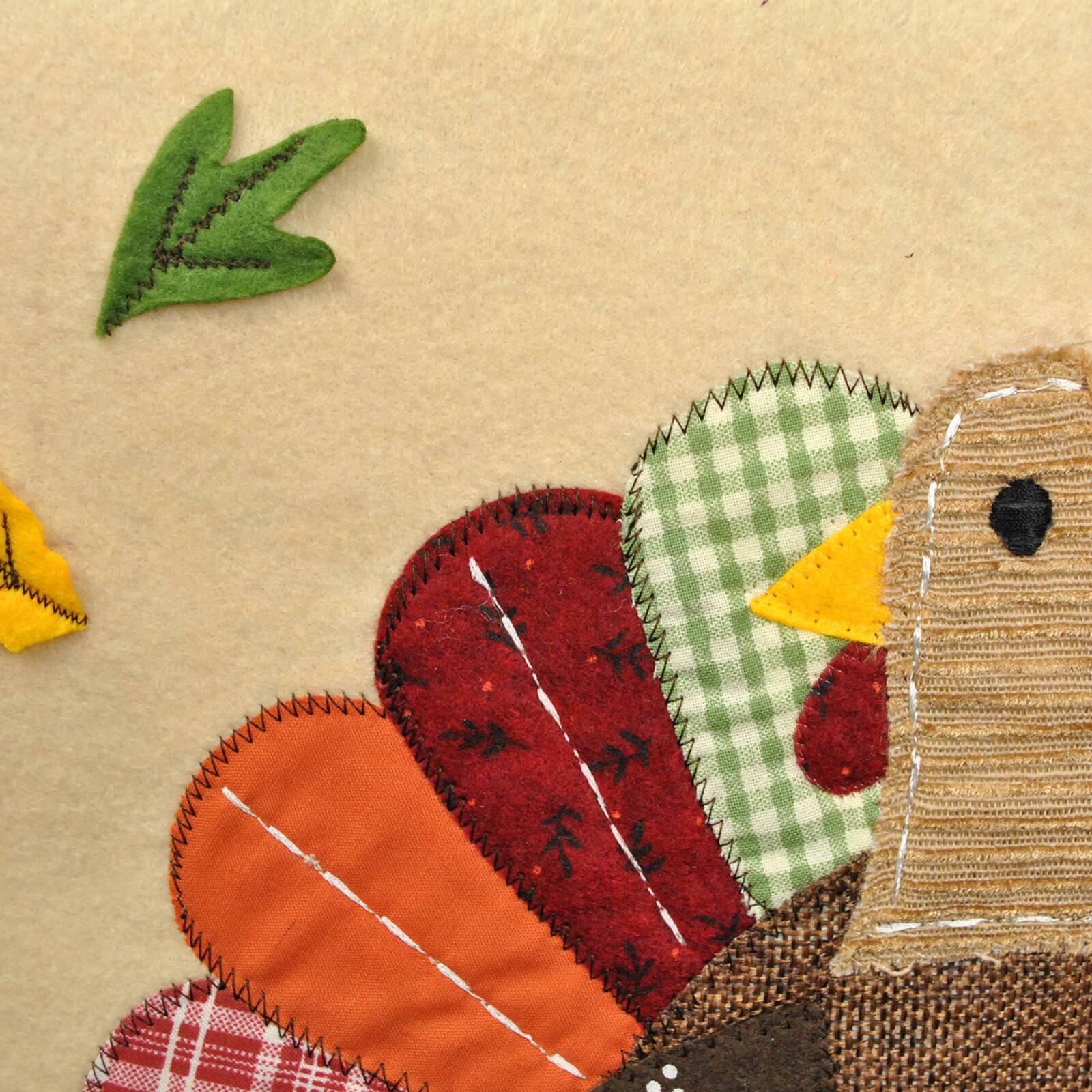 DII® 64" Embroidered Turkey Table Runner