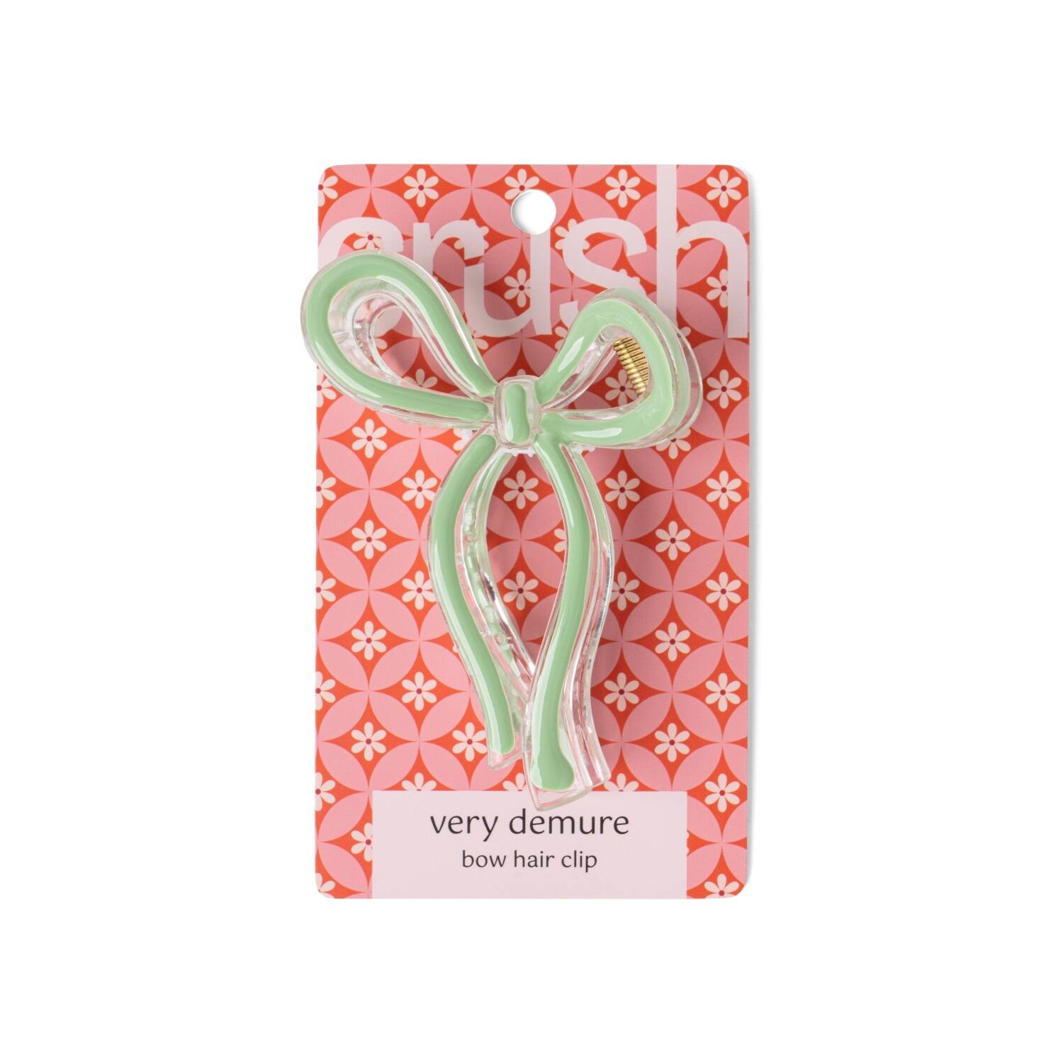Assorted Crush™ Very Demure Bow Hair Clip, 1pc.