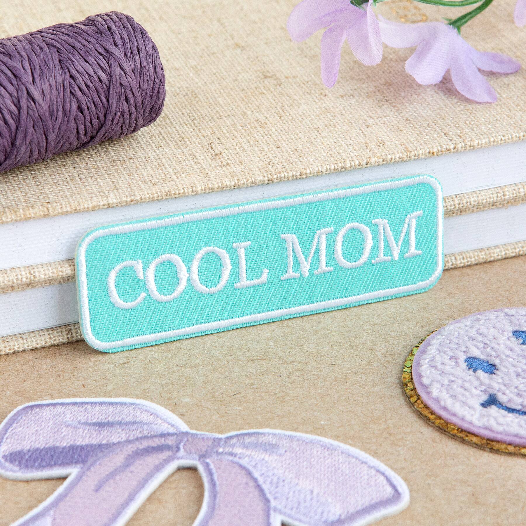 Iron-On & Adhesive Cool Mom Patch by Make Market®