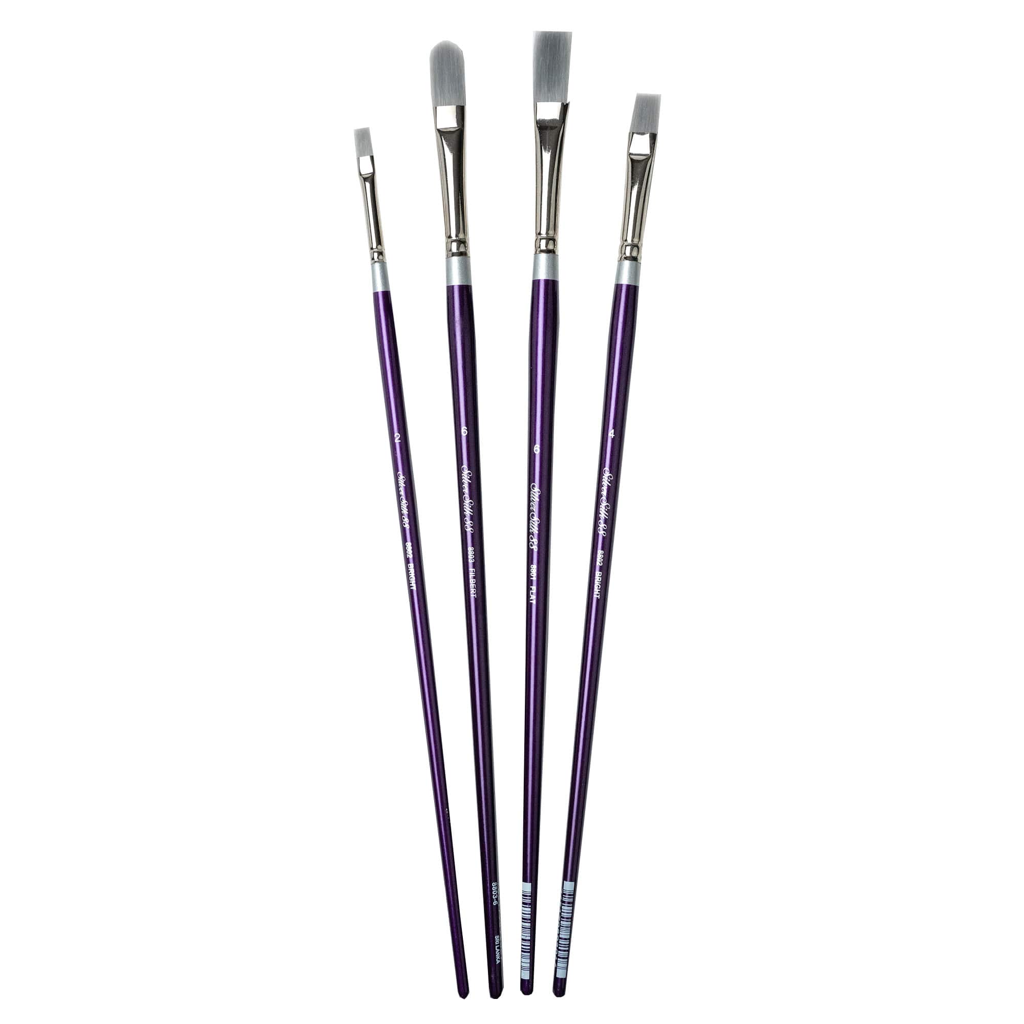 Silver Brush Limited Silver Silk 88® 4 Piece Brush Set