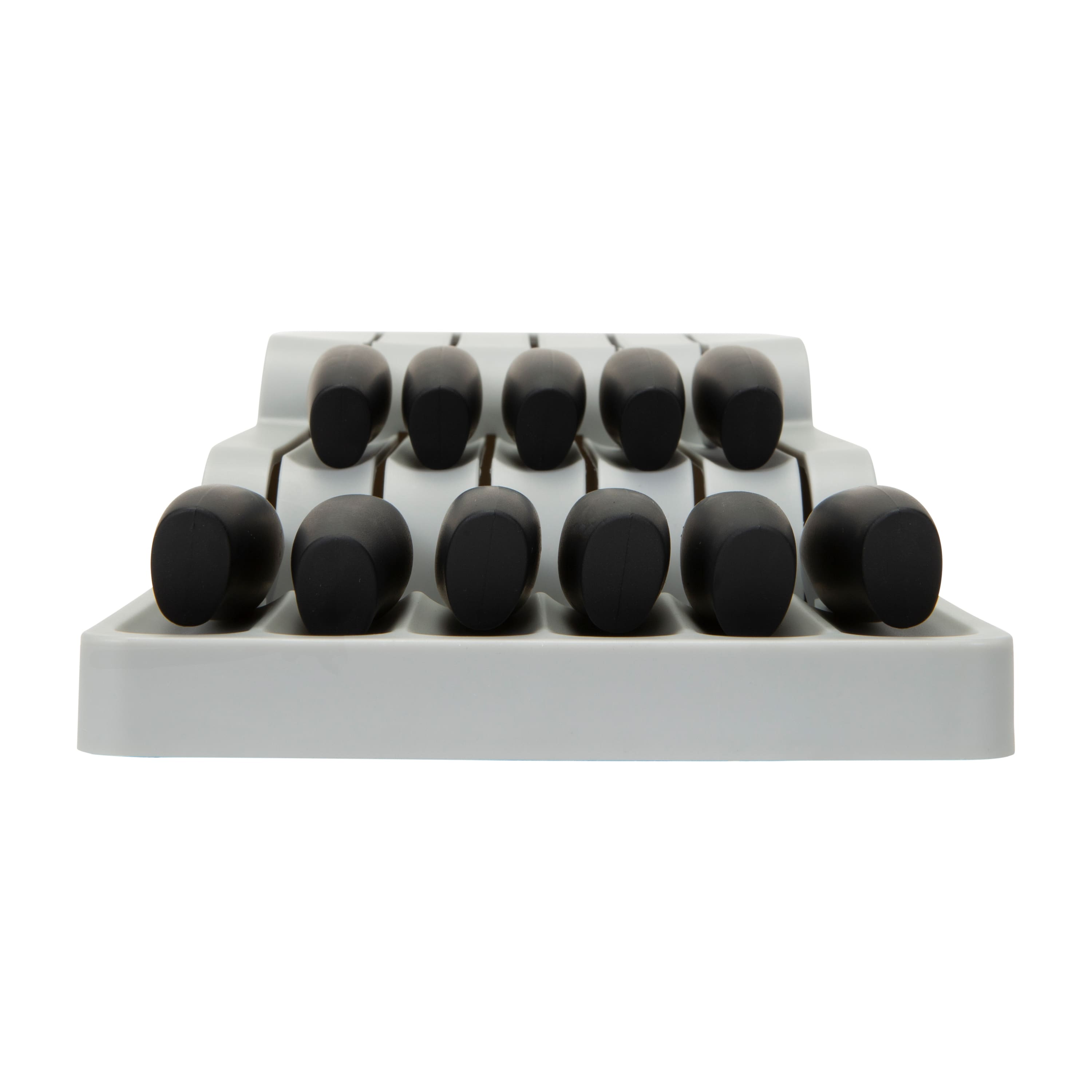 Kitchen Details 2-Tier Gray In-Drawer Knife Organizer