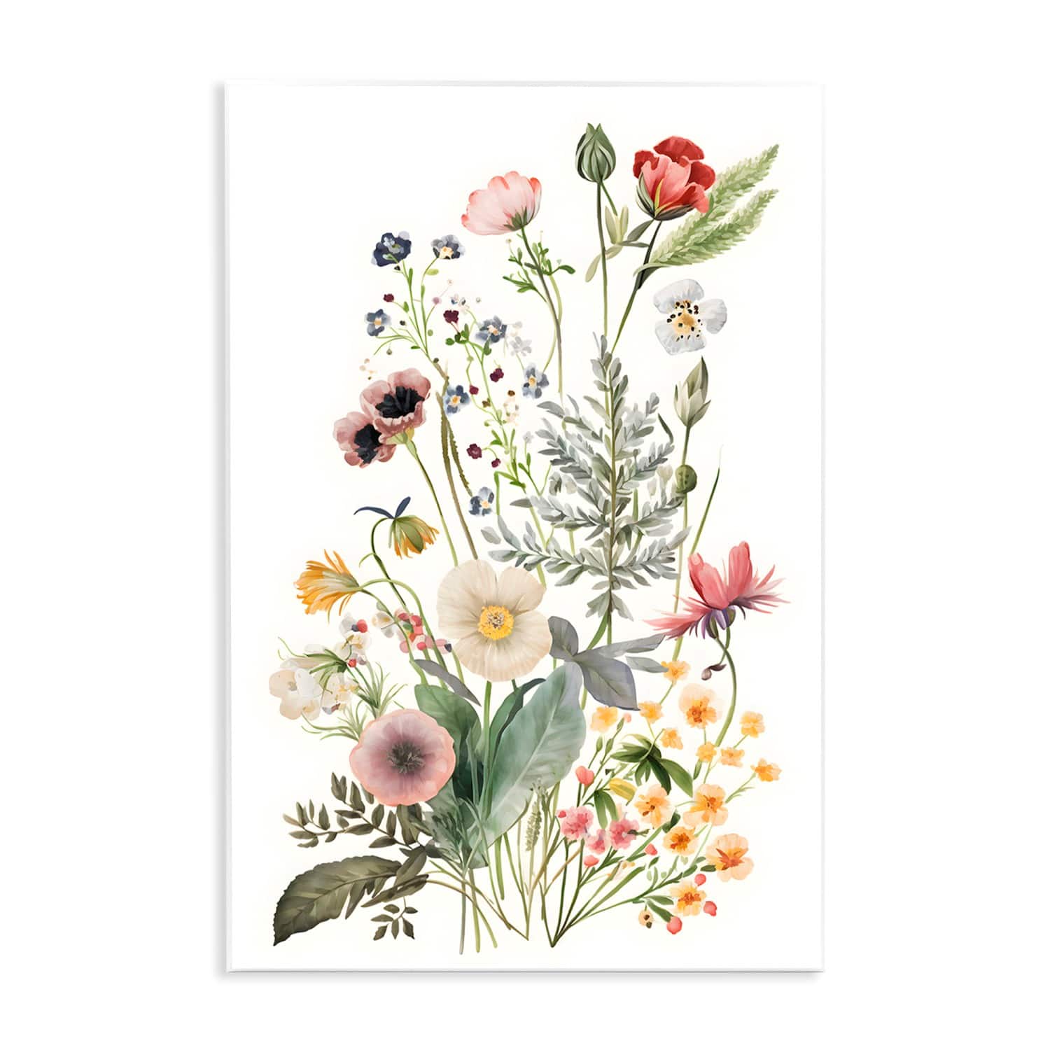 Stupell Industries Subtle Spring Blossoms Wall Plaque Art