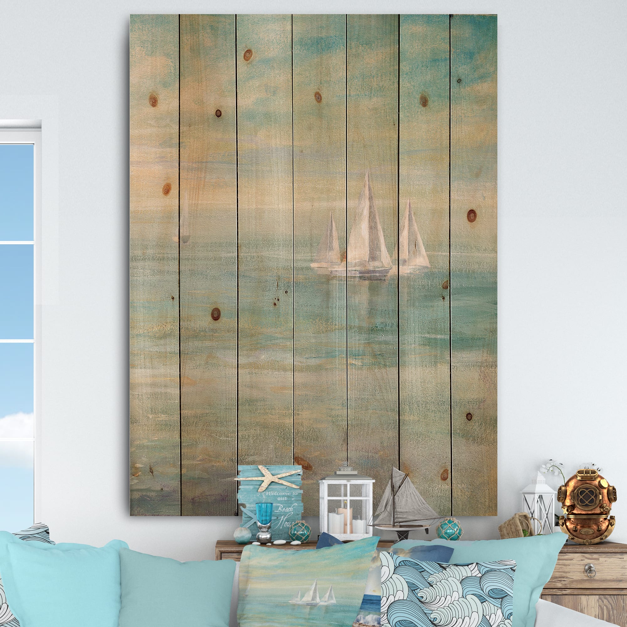 Designart - Sunrise Boat II