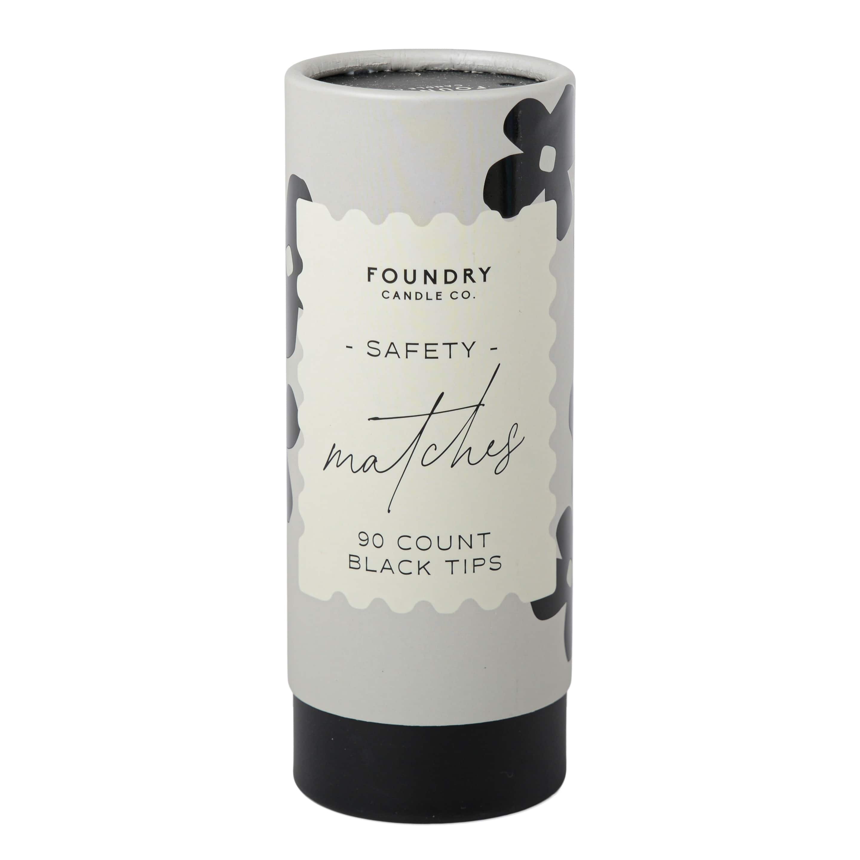 Foundry Candle Co. Black Tip Safety Matches