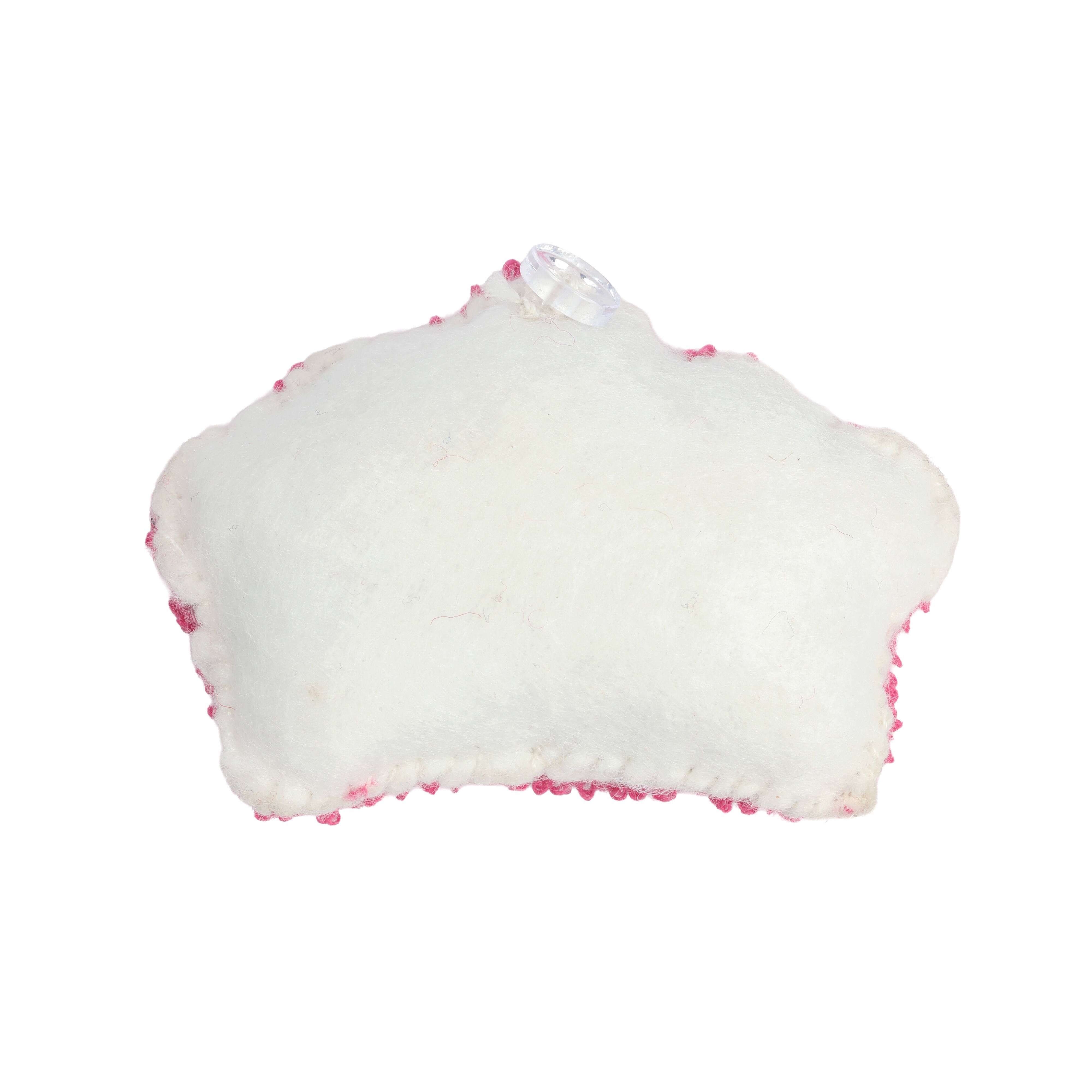 Pink Crown Filled Patch Embellishment by Celebrate It™
