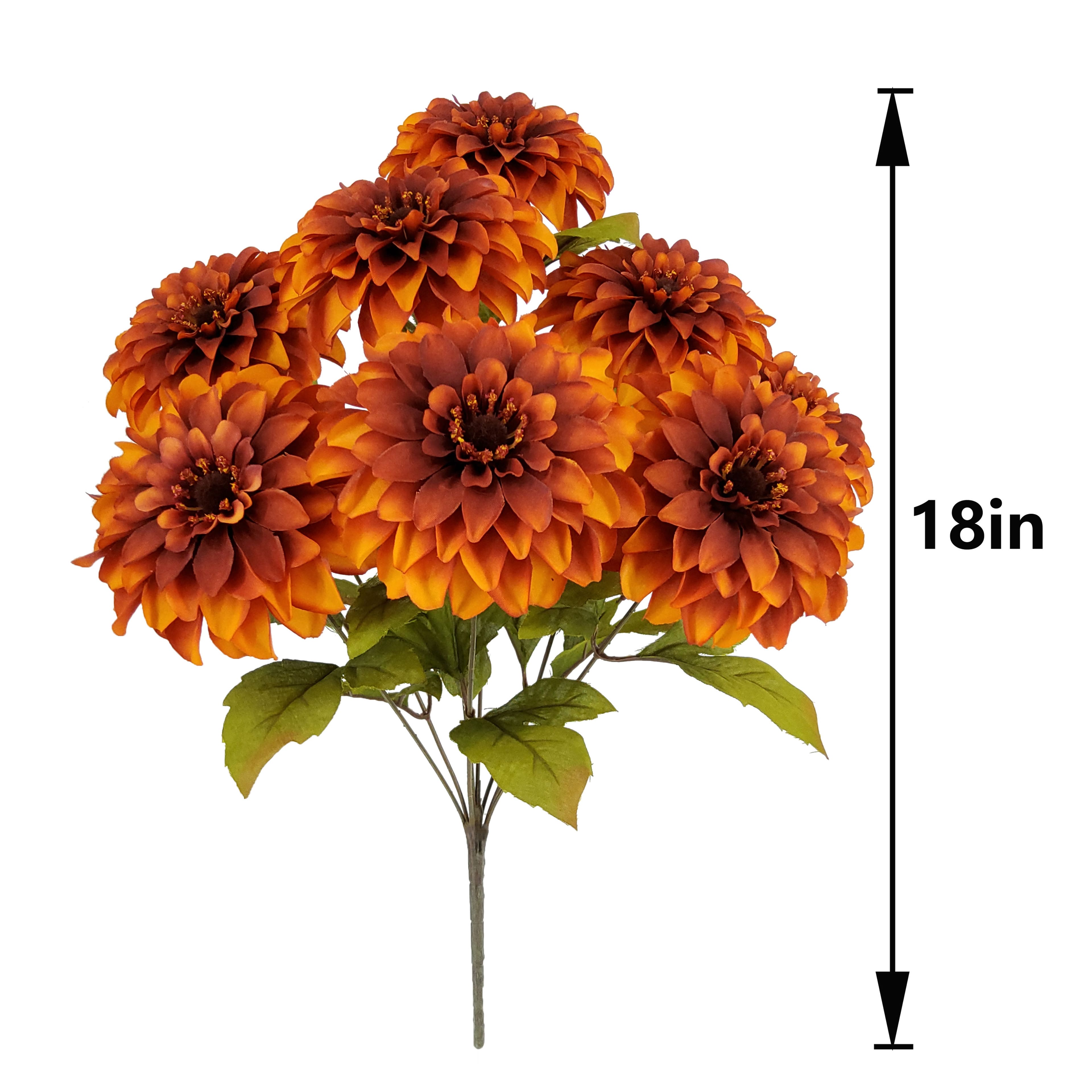 17" Zinnia Bush by Ashland®