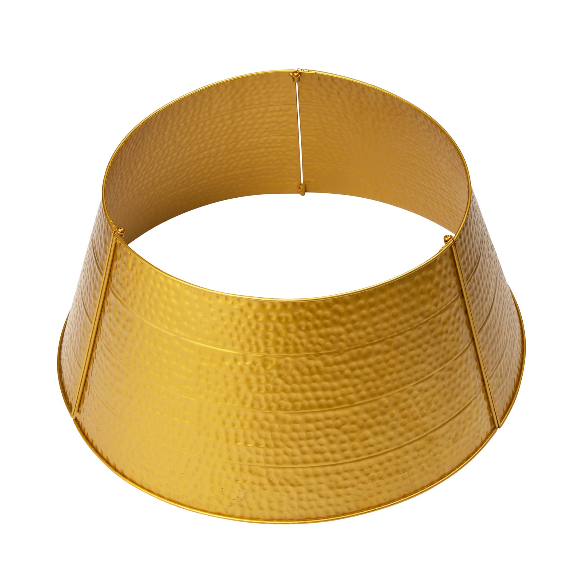 Glitzhome® 26" Hammered Metal Tree Collar