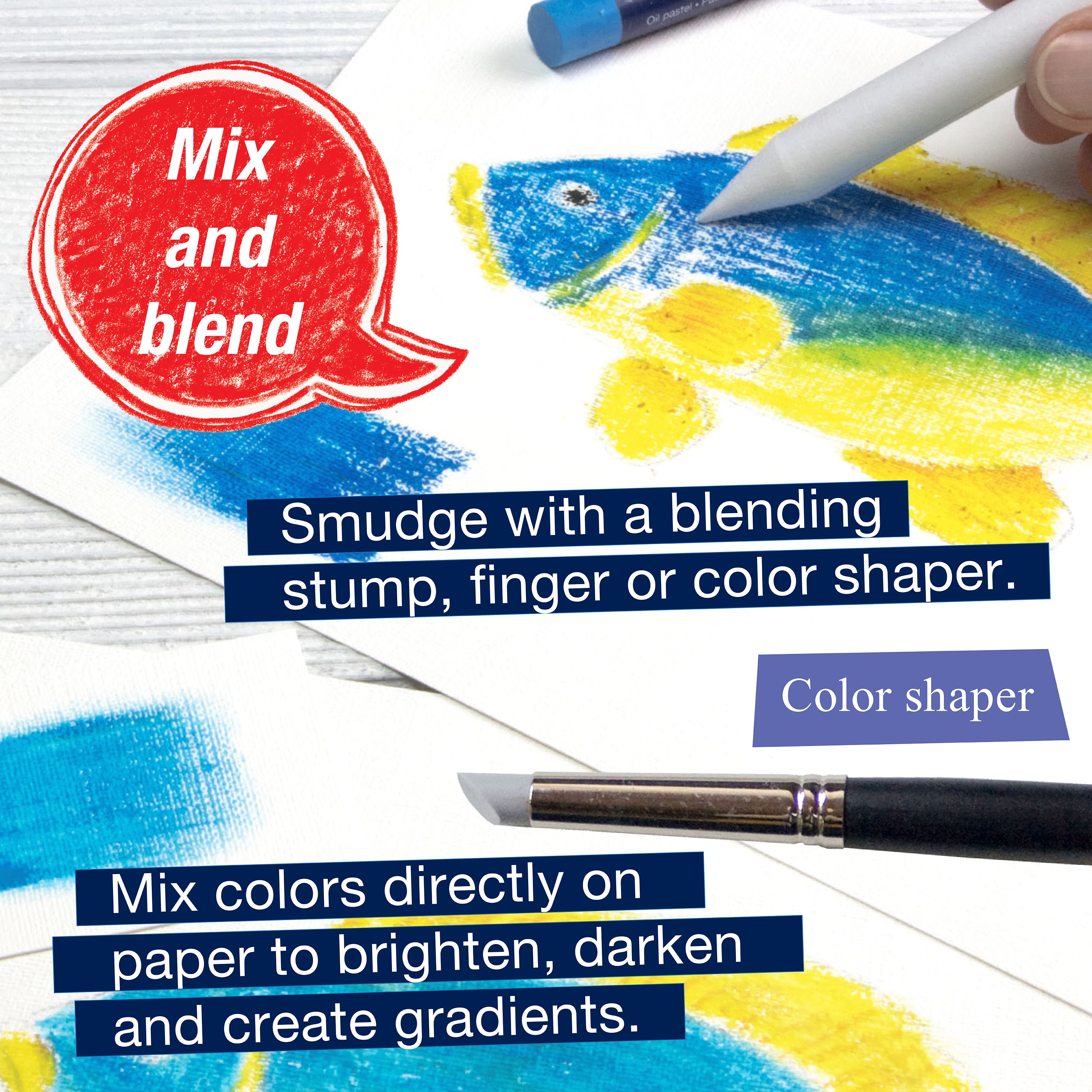 Faber-Castell® 36 Colour Oil Pastel Set