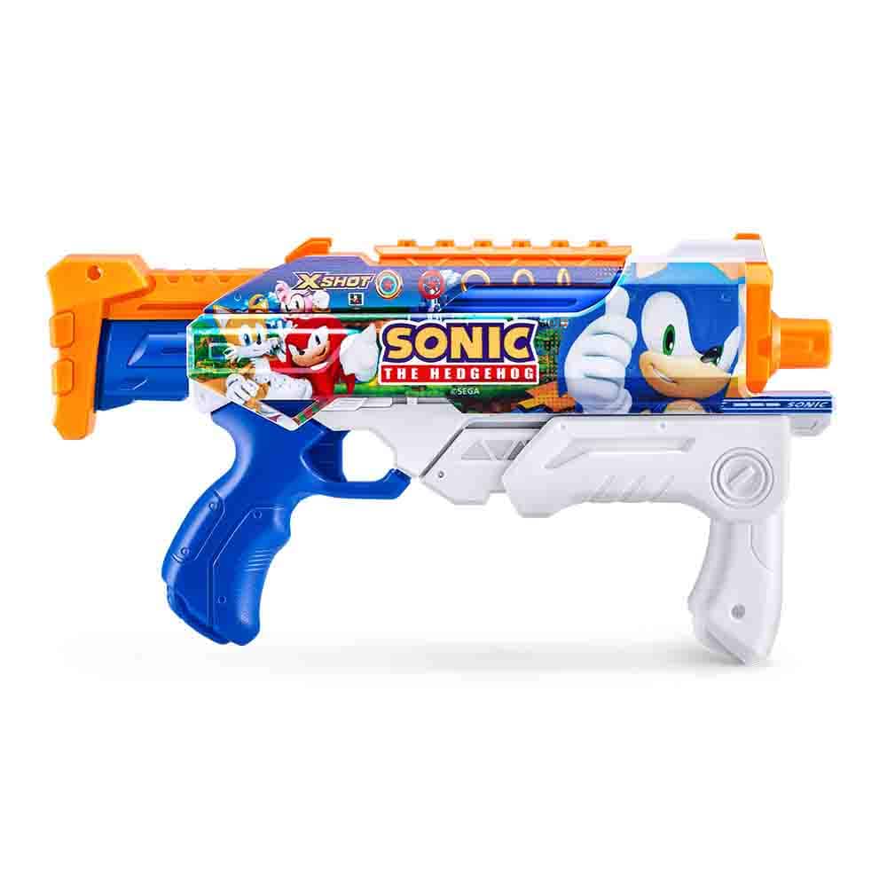 Zuru X-Shot Sonic the Hedgehog Hyperload Fast Fill Water Toy