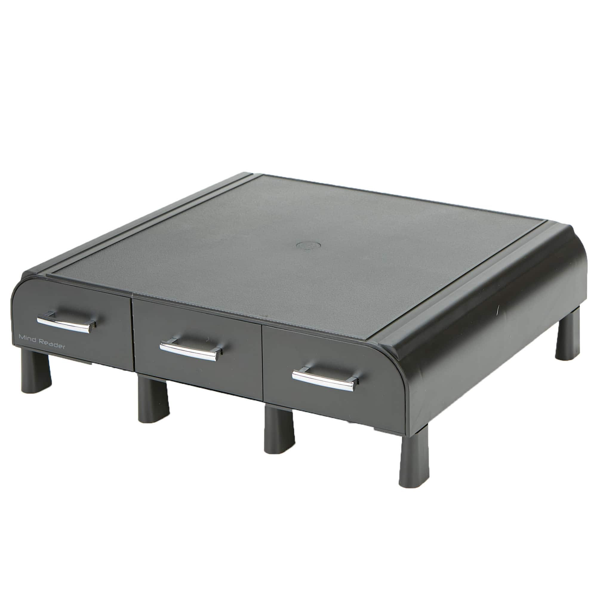 Mind Reader Laptop & Monitor Stand Organizer