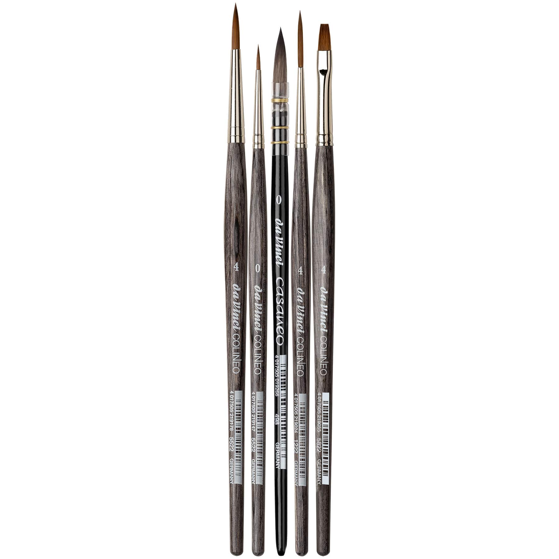 da Vinci Frau Von Bommel Artist Signature 5 Piece Brush Set