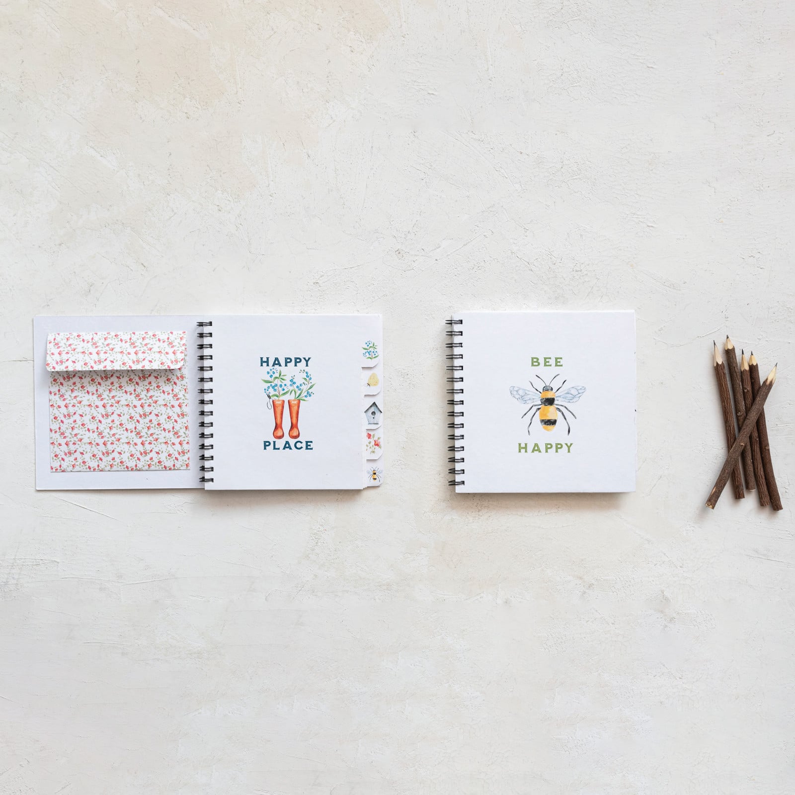 Hello Honey® Bee Happy Spiral Bound Journal