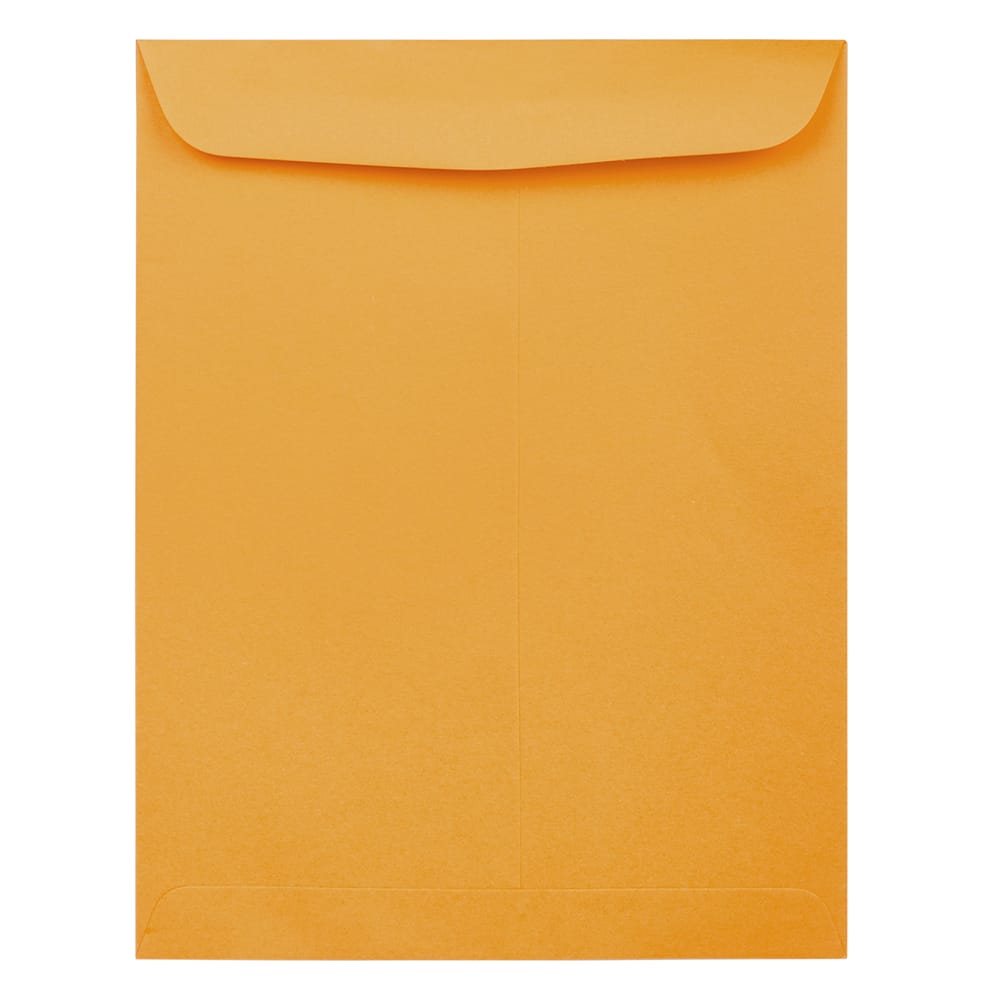JAM Paper 12" x 15.5" Brown Kraft Manila Commercial Envelopes, 100ct.
