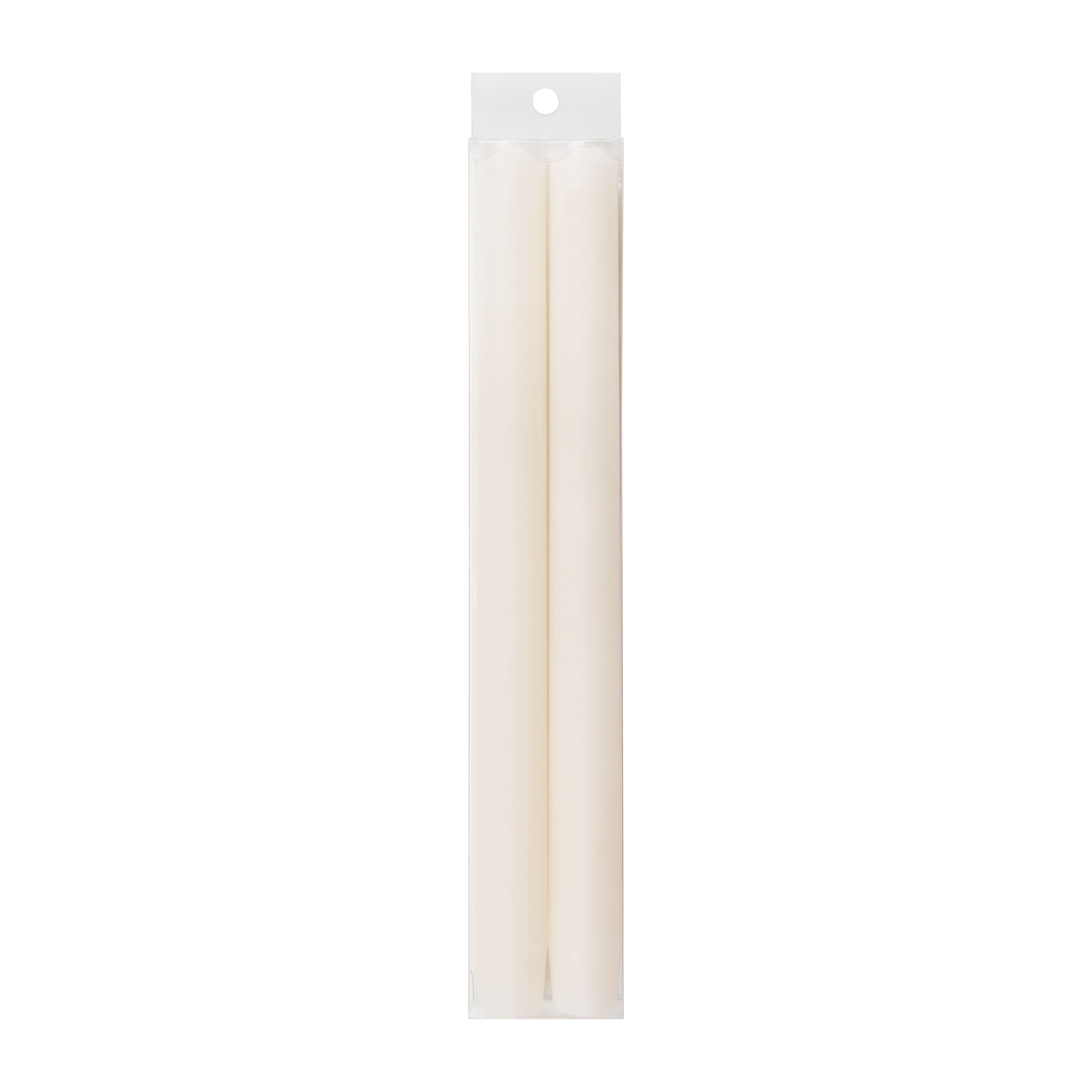11.7" Unscented Narrow Taper Candles